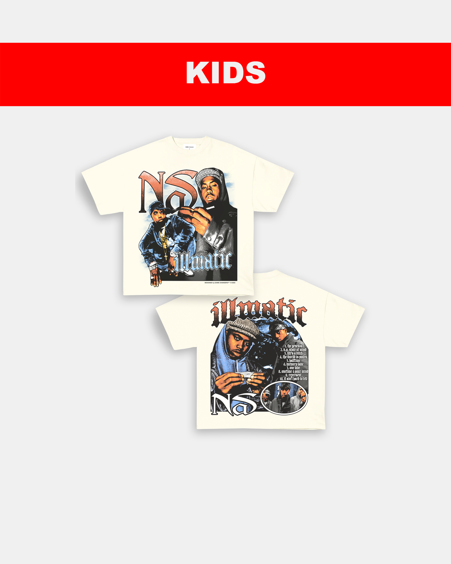 NAS - KIDS TEE - [DS]