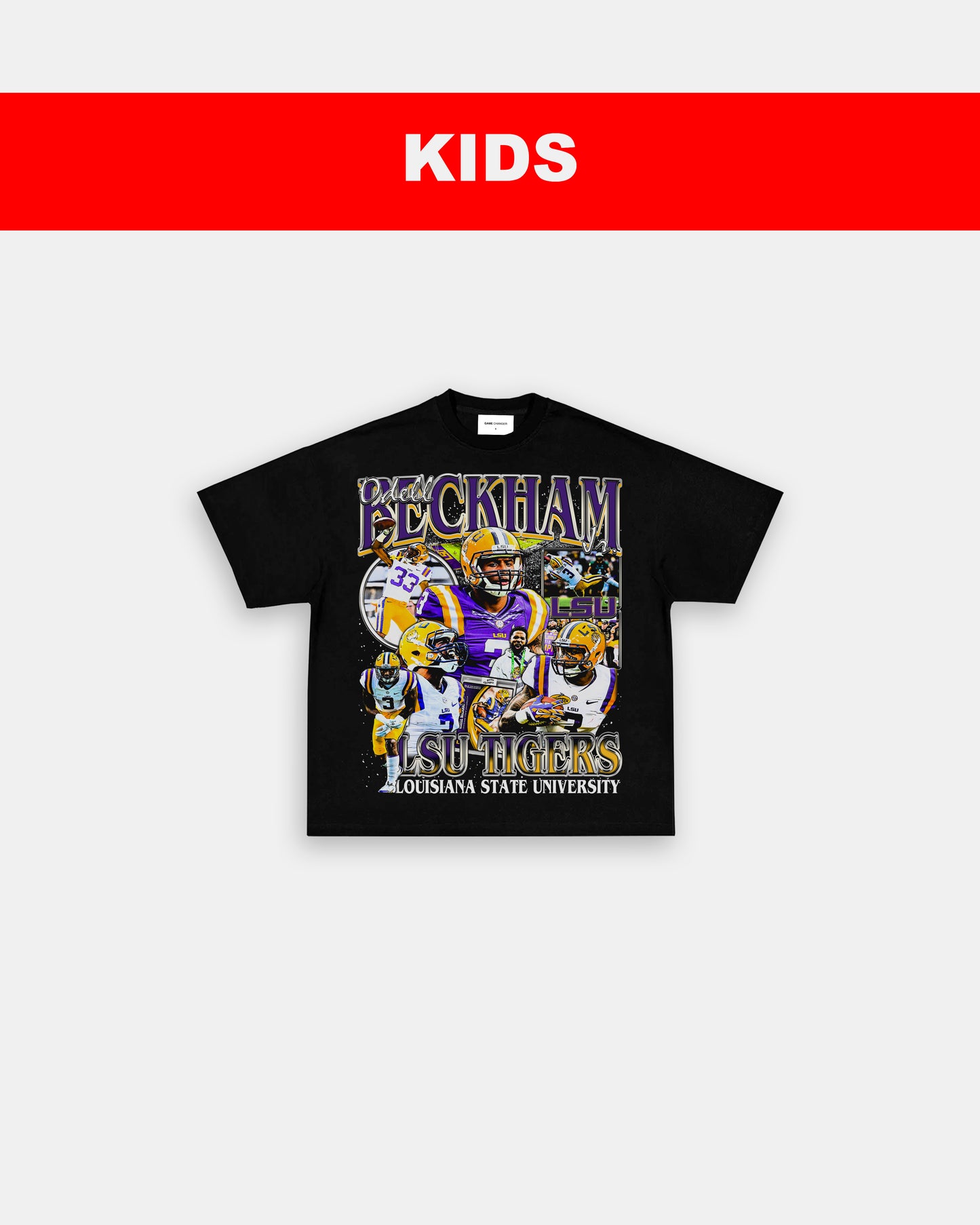 ODELL BECKHAM JR - LSU - KIDS TEE