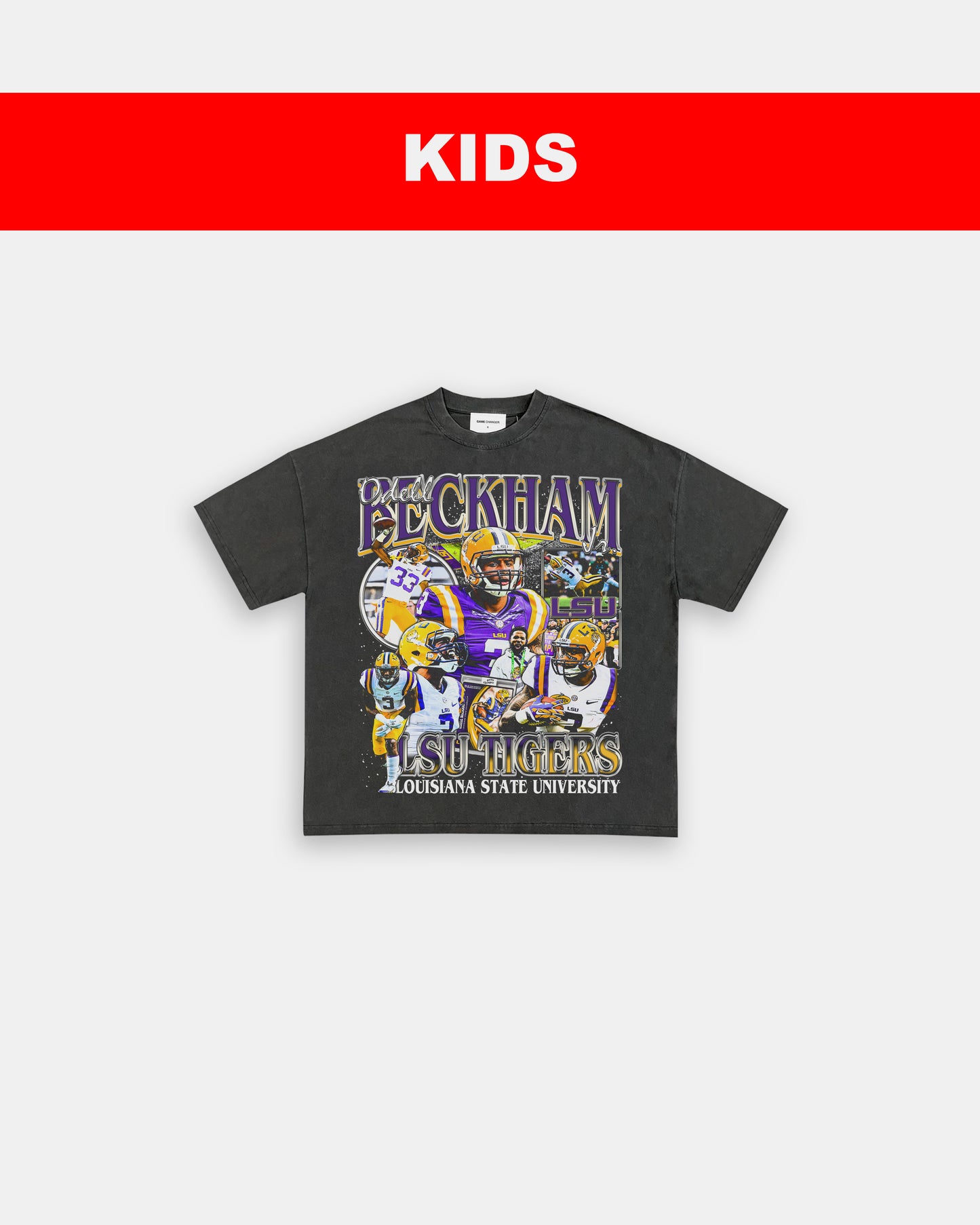 ODELL BECKHAM JR - LSU - KIDS TEE