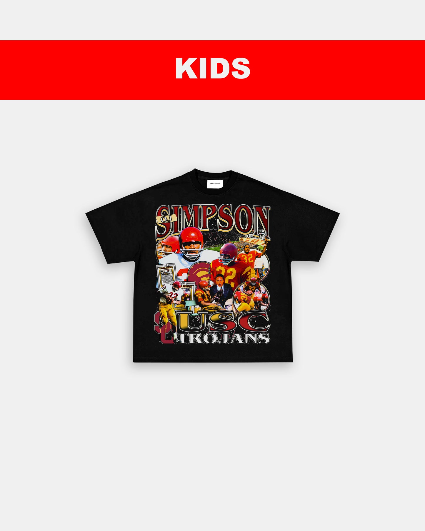 OJ SIMPSON - USC - KIDS TEE