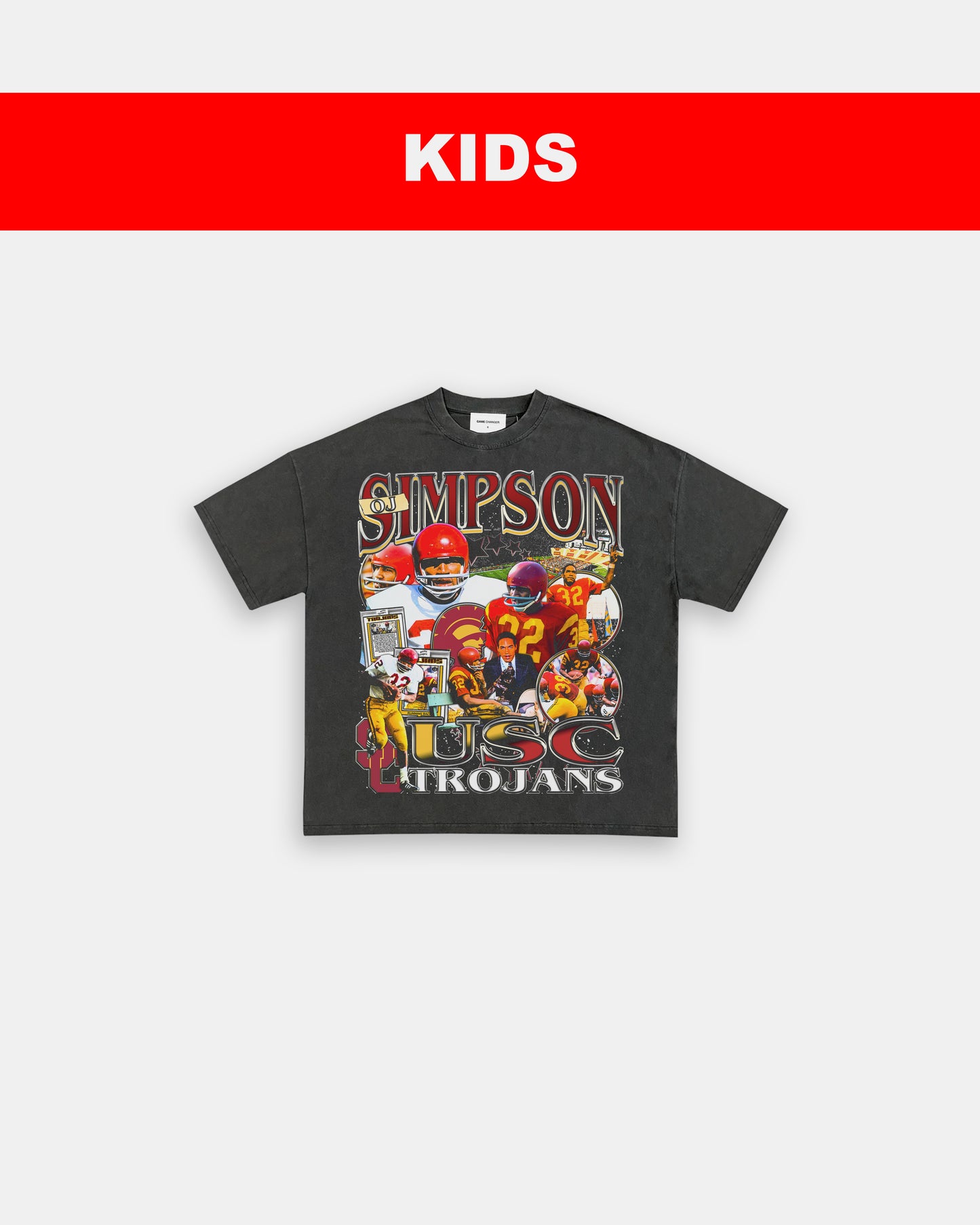 OJ SIMPSON - USC - KIDS TEE