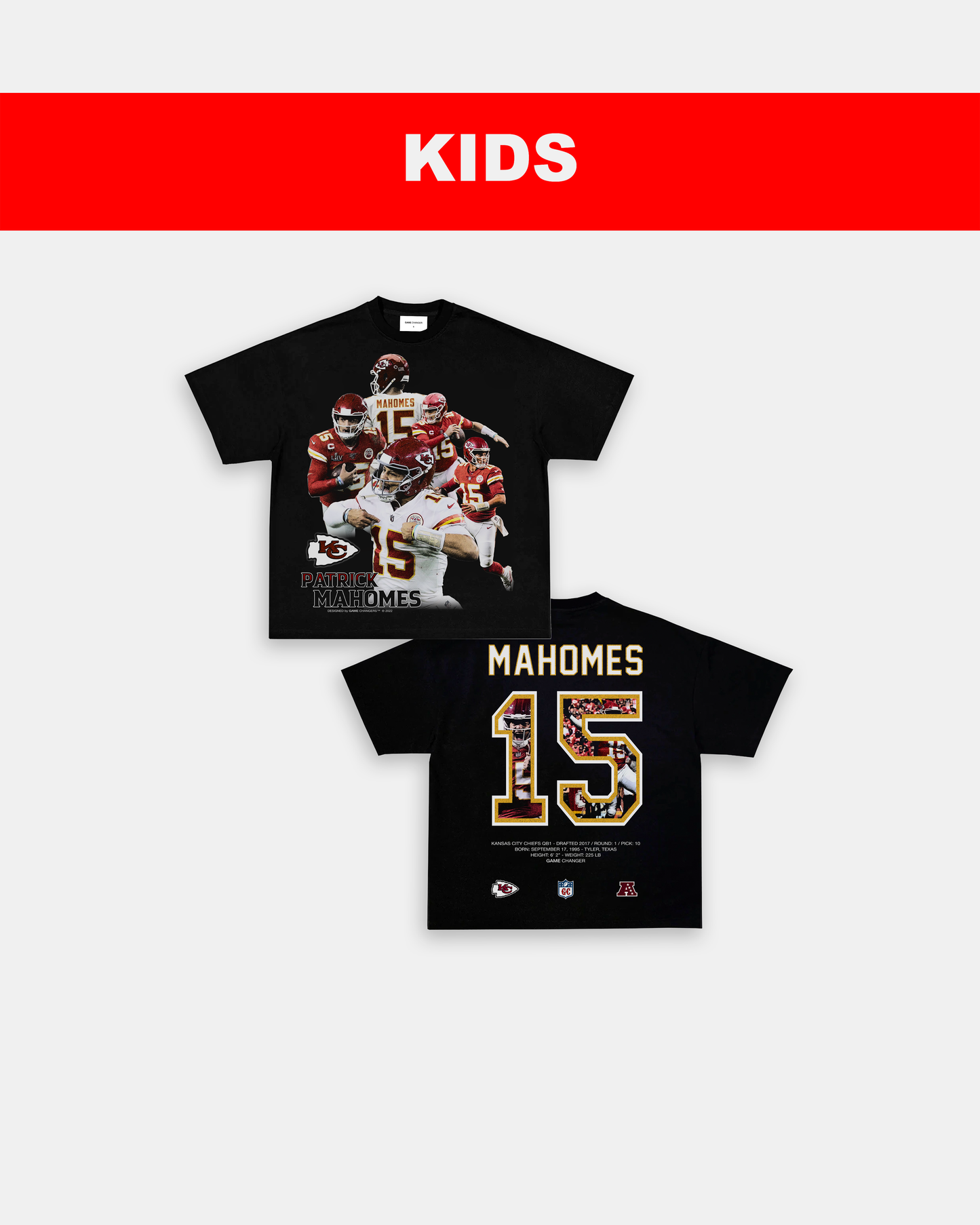 PATRICK MAHOMES - KIDS TEE