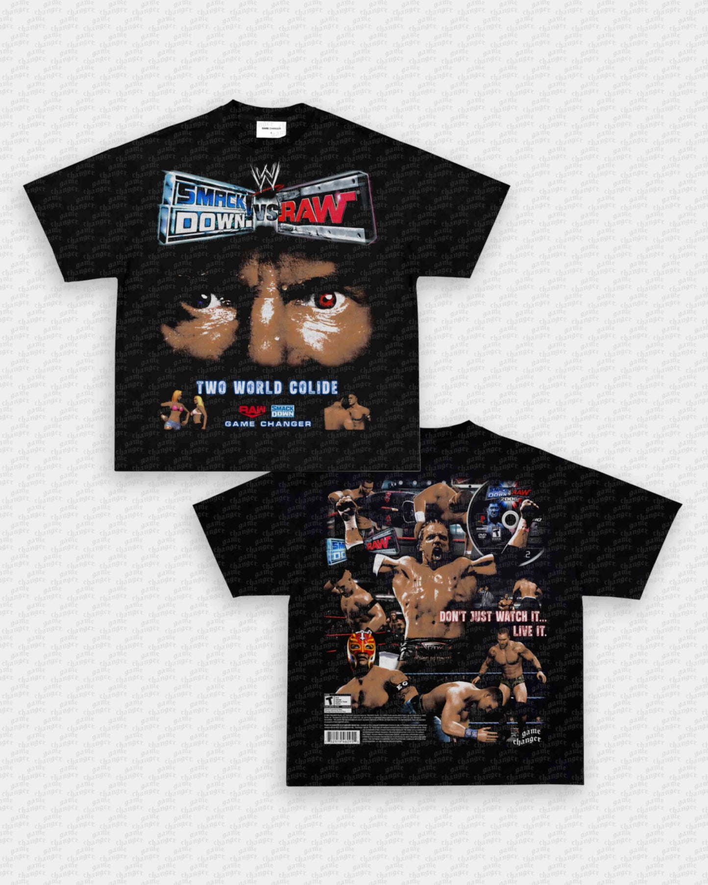 SMACKDOWN VS RAW TEE - [DS]