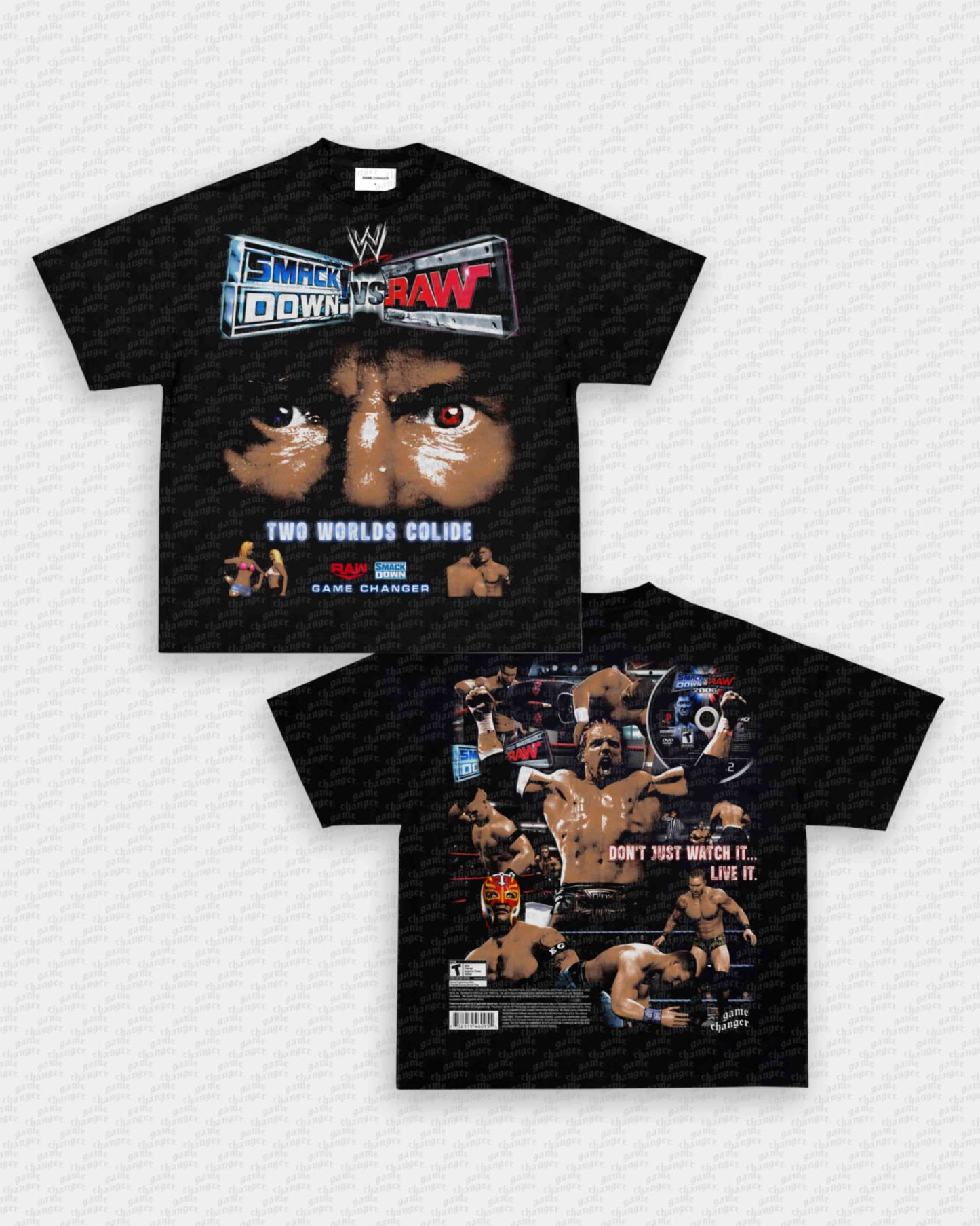 SMACKDOWN VS RAW TEE - [DS]