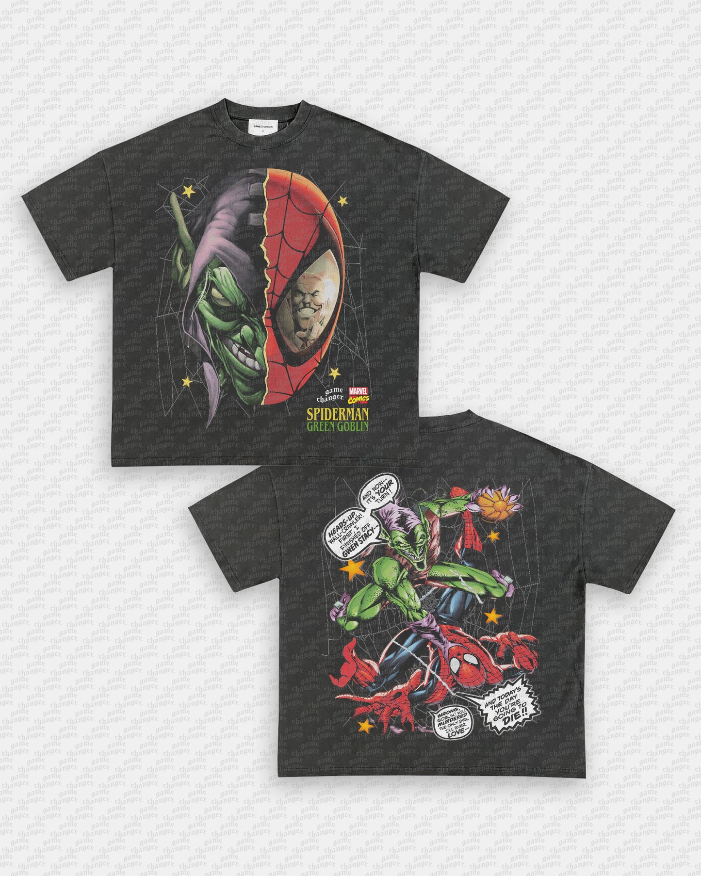 SPIDER MAN VS GREEN GOBLIN TEE - [DS]