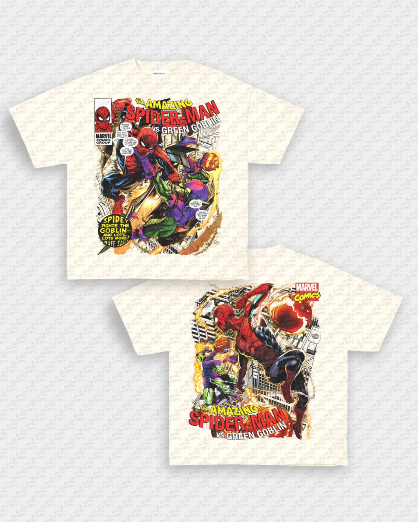 SPIDER-MAN VS GREEN GOBLIN V3 TEE - [DS]