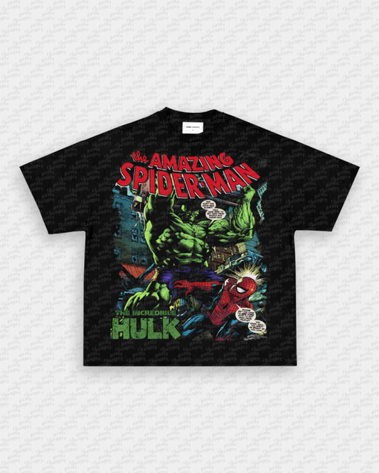SPIDER MAN VS HULK V3 TEE