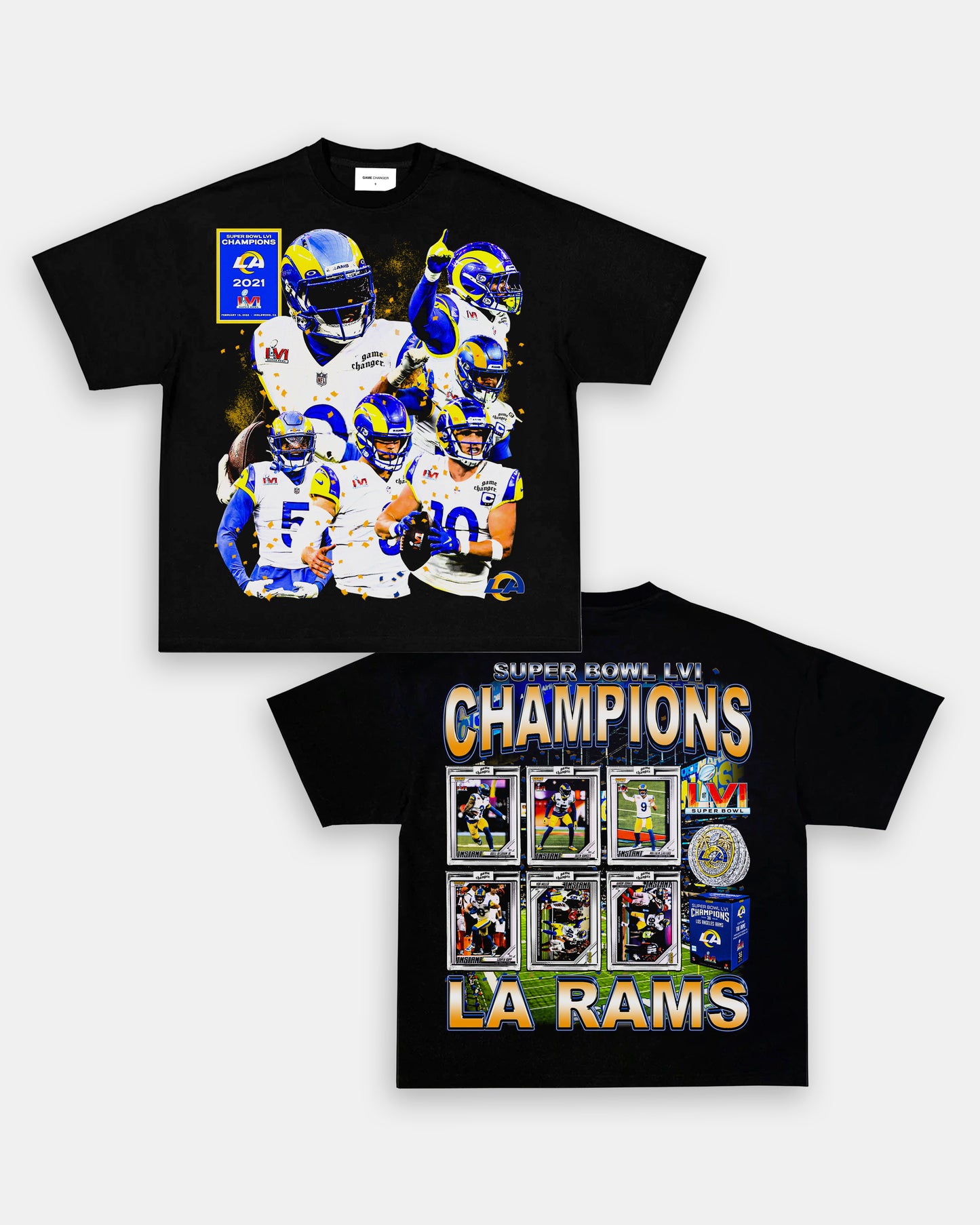 SUPER BOWL LVI CHAMPS - RAMS TEE - [DS]