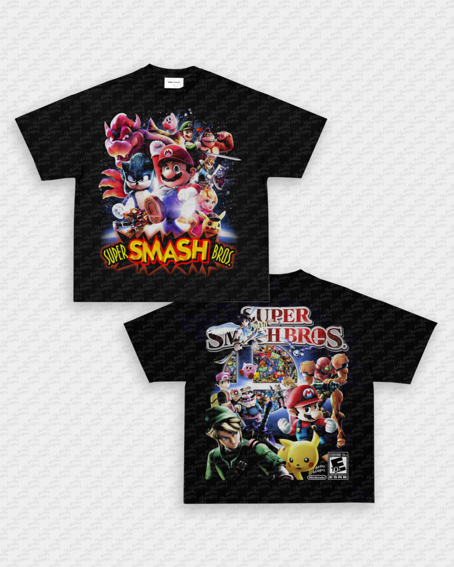 SUPER SMASH BROS TEE - [DS]
