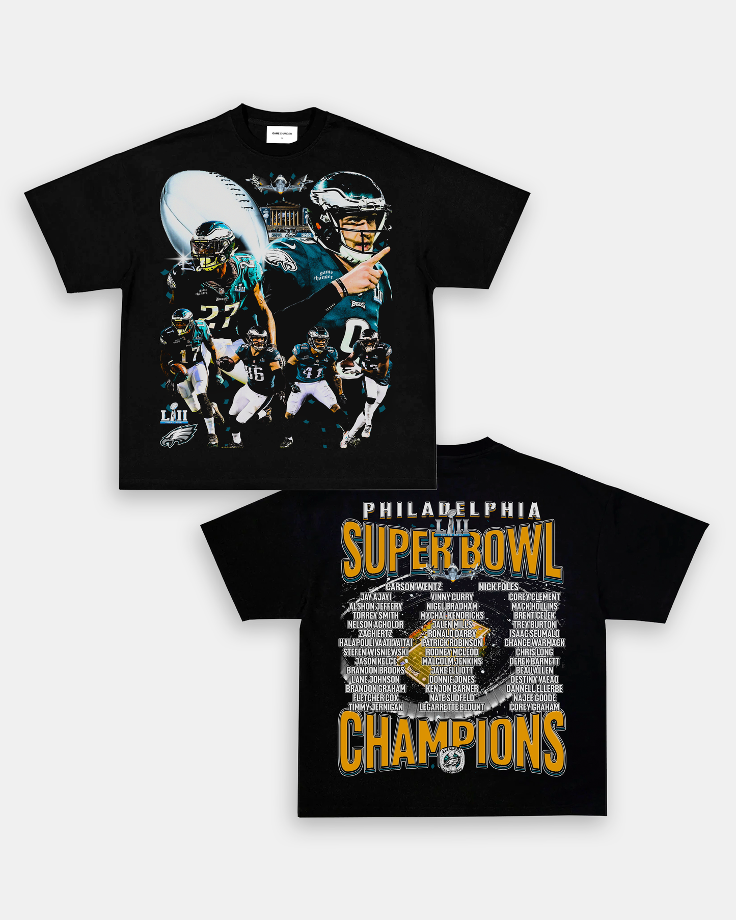 SUPER BOWL LII CHAMPS - EAGLES TEE - [DS]