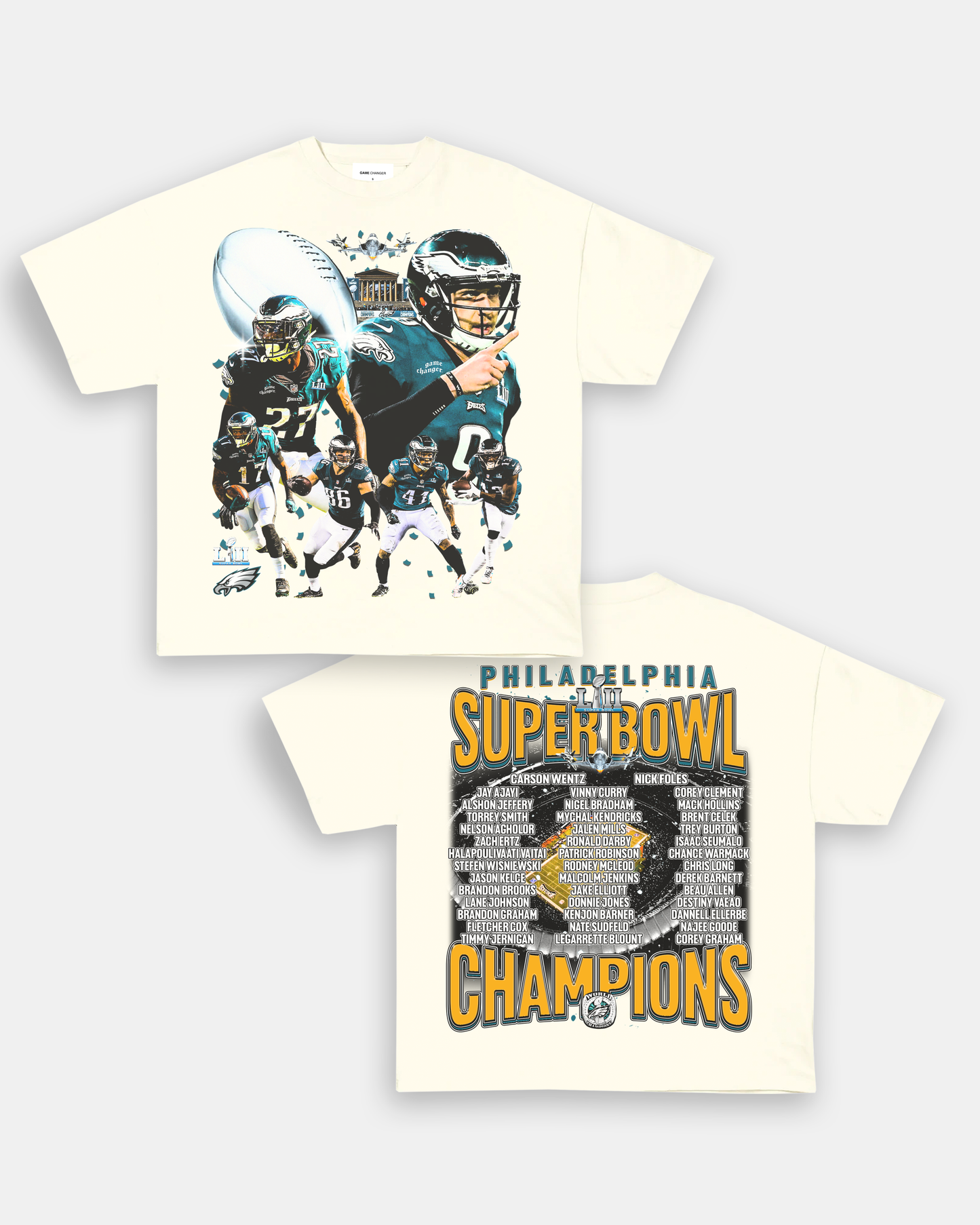 SUPER BOWL LII CHAMPS - EAGLES TEE - [DS]