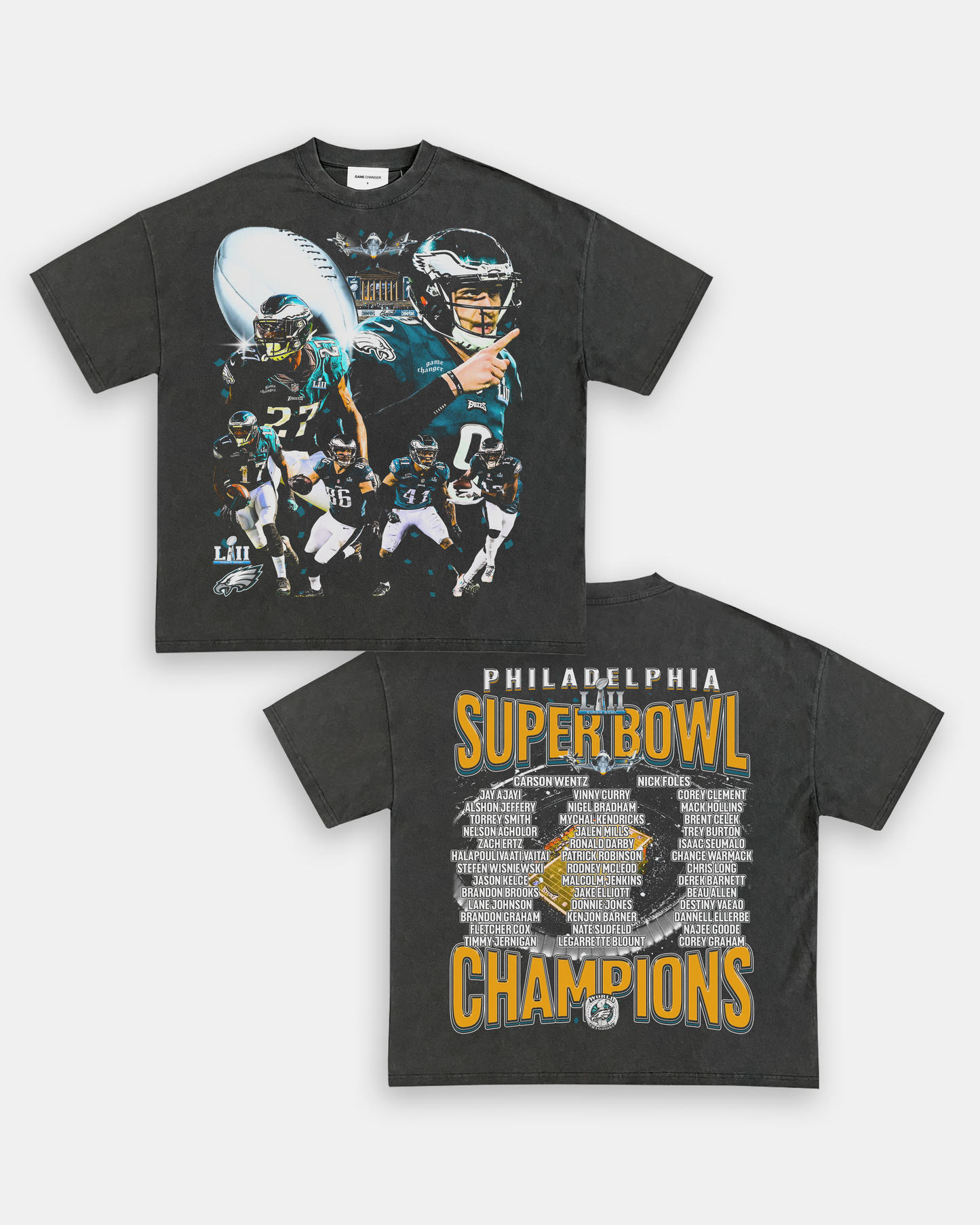 SUPER BOWL LII CHAMPS - EAGLES TEE - [DS]