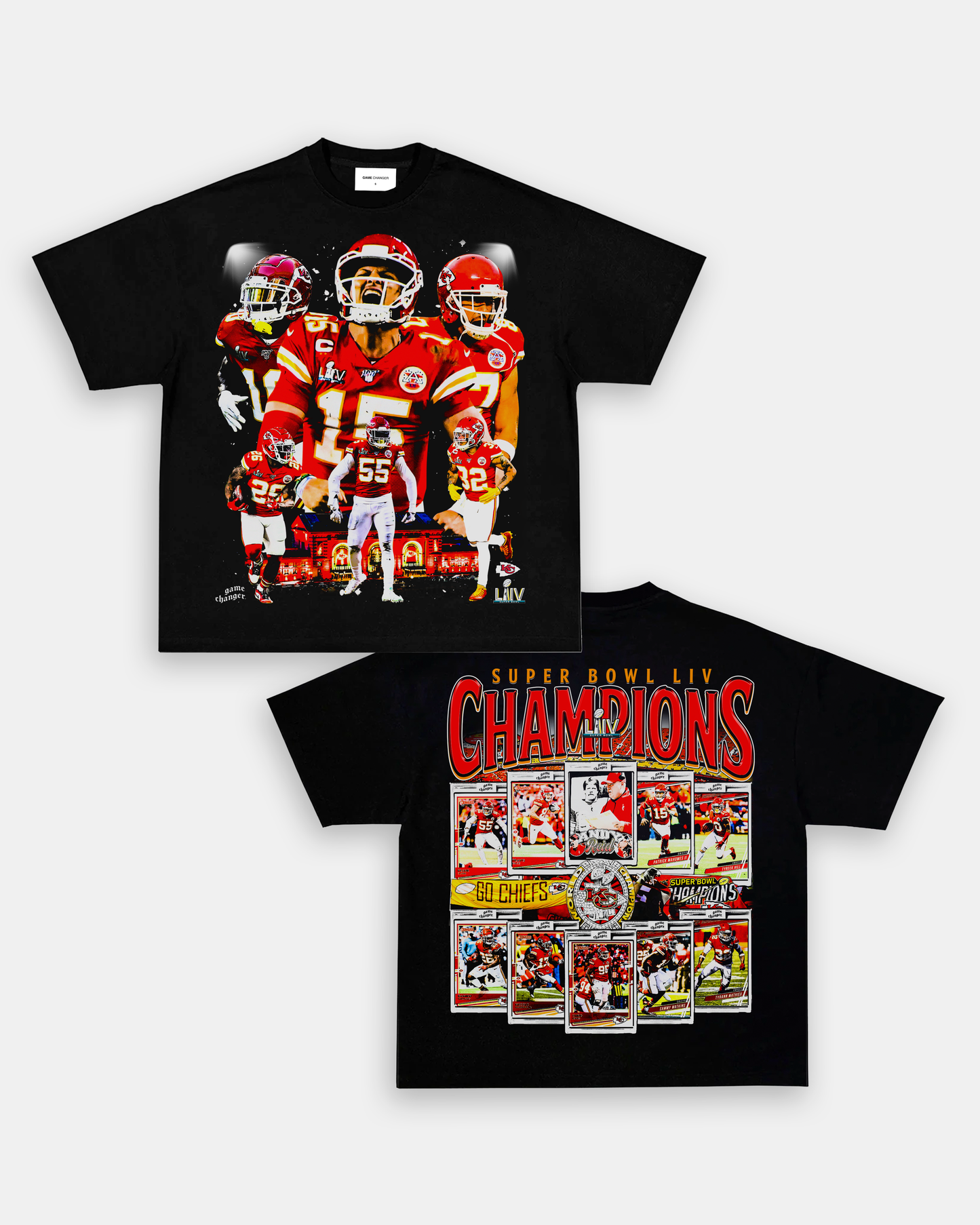 SUPER BOWL LIV CHAMPS - CHIEFS TEE - [DS]