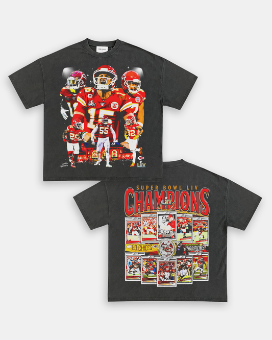 SUPER BOWL LIV CHAMPS - CHIEFS TEE - [DS]