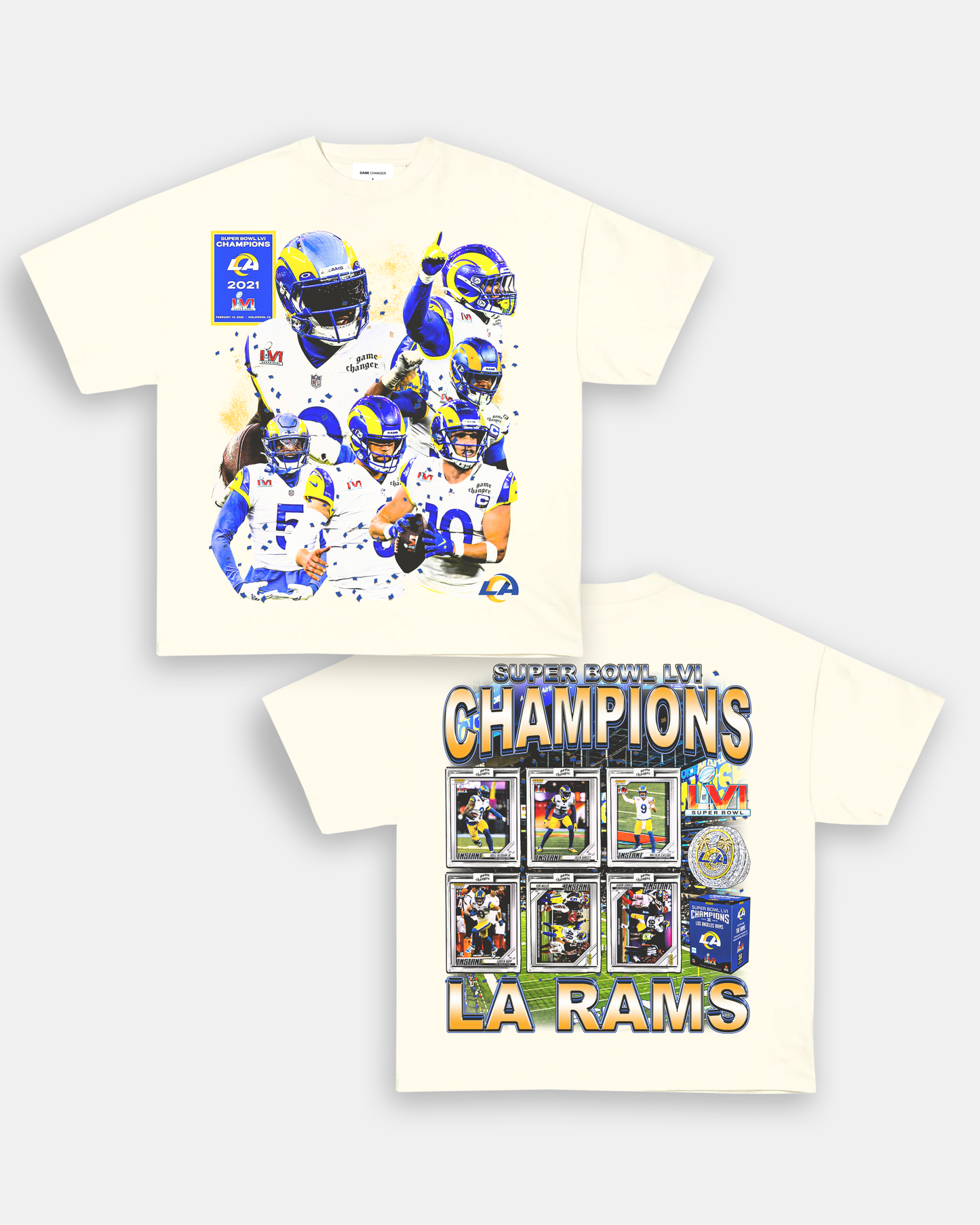 SUPER BOWL LVI CHAMPS - RAMS TEE - [DS]