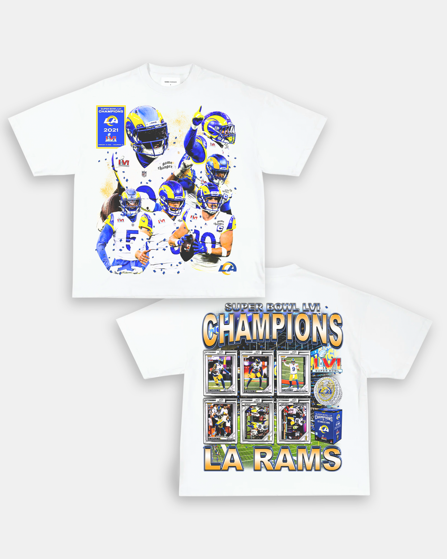 SUPER BOWL LVI CHAMPS - RAMS TEE - [DS]