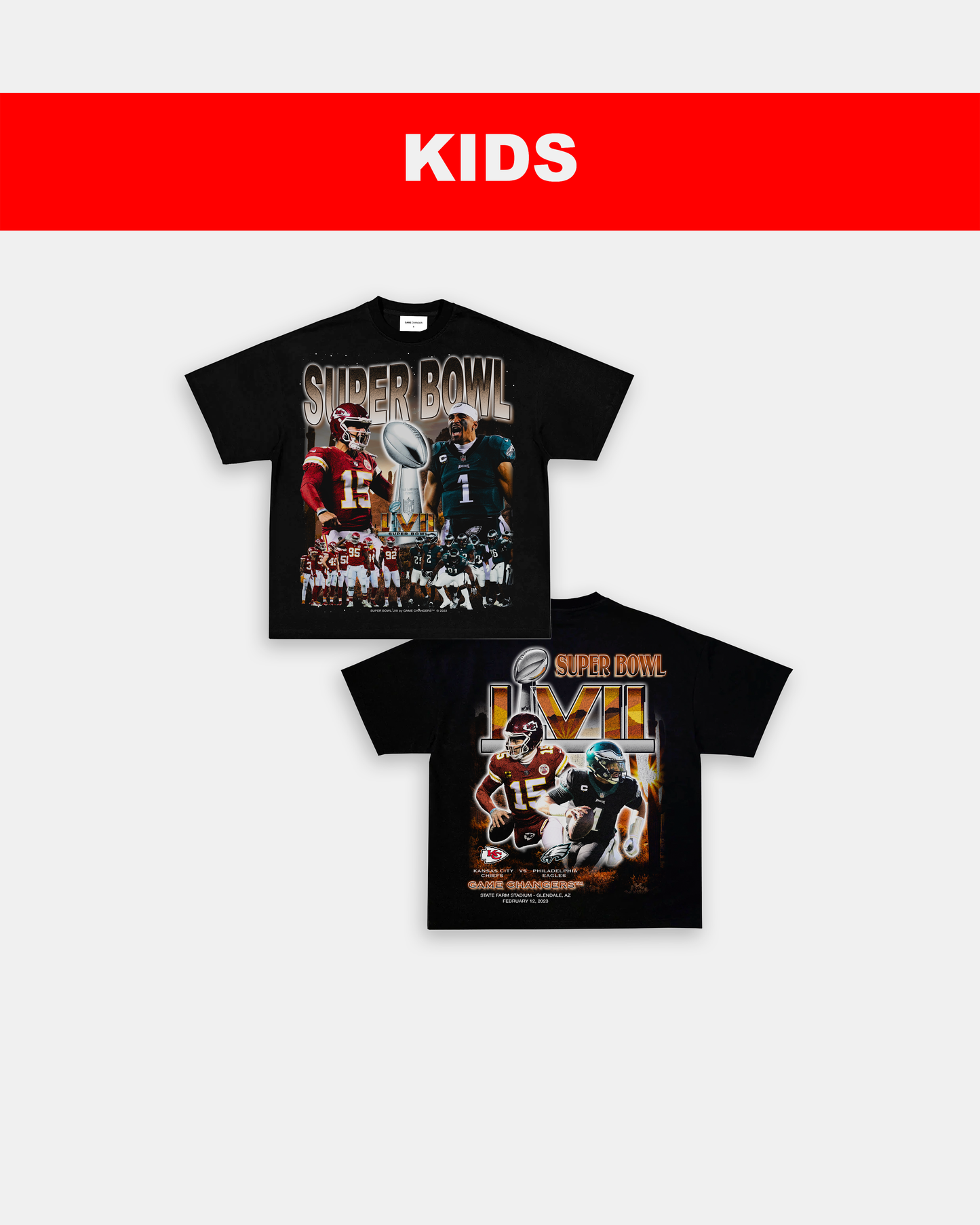 SUPERBOWL LVII - KIDS TEE [DS]