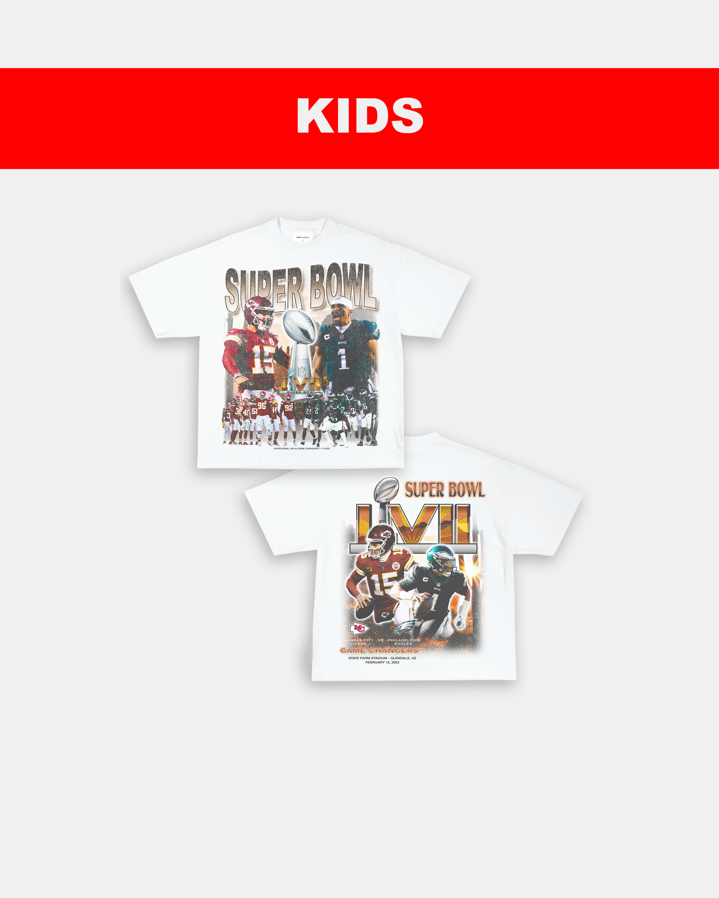 SUPERBOWL LVII - KIDS TEE [DS]