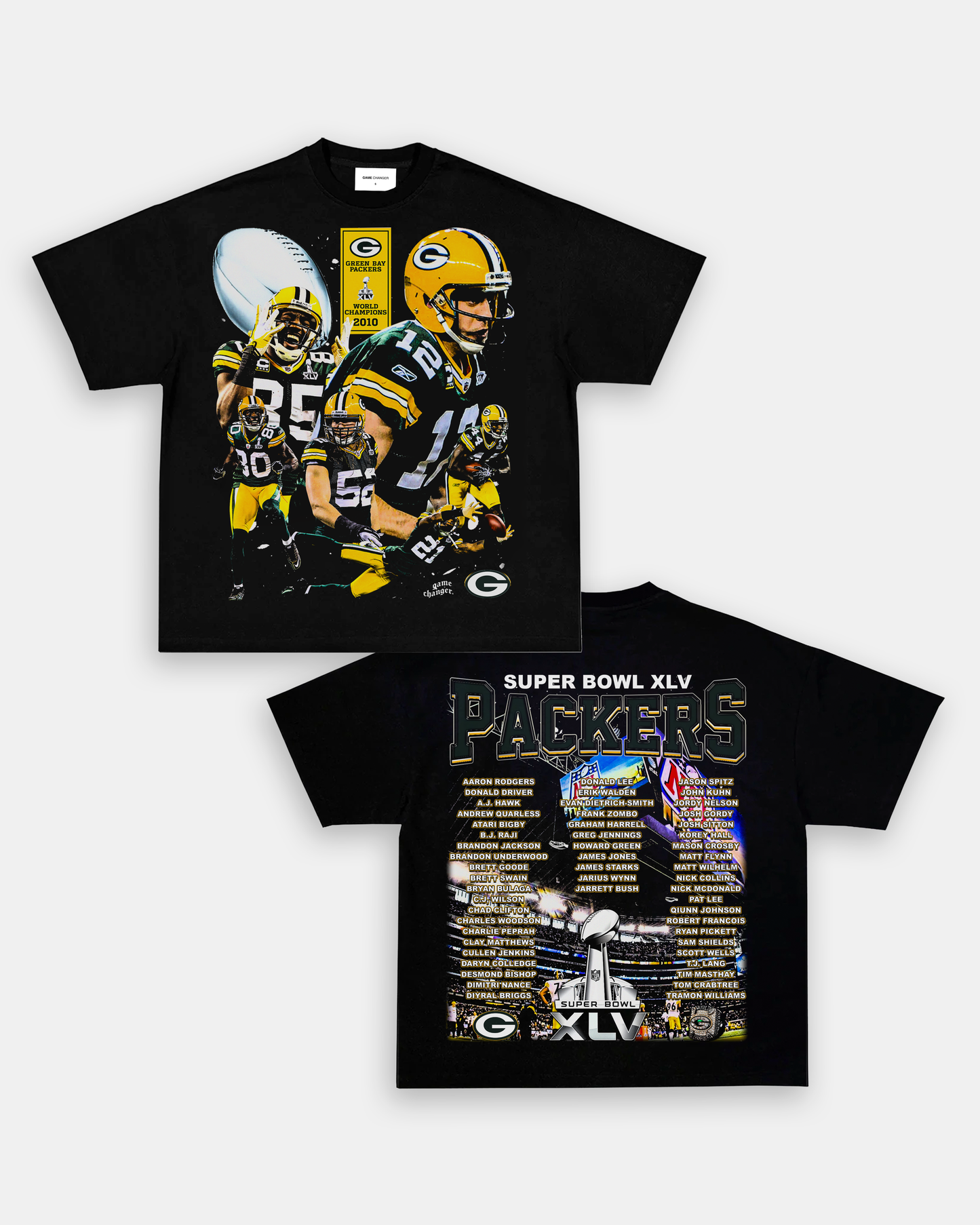 SUPER BOWL XLV CHAMPS - PACKERS TEE - [DS]