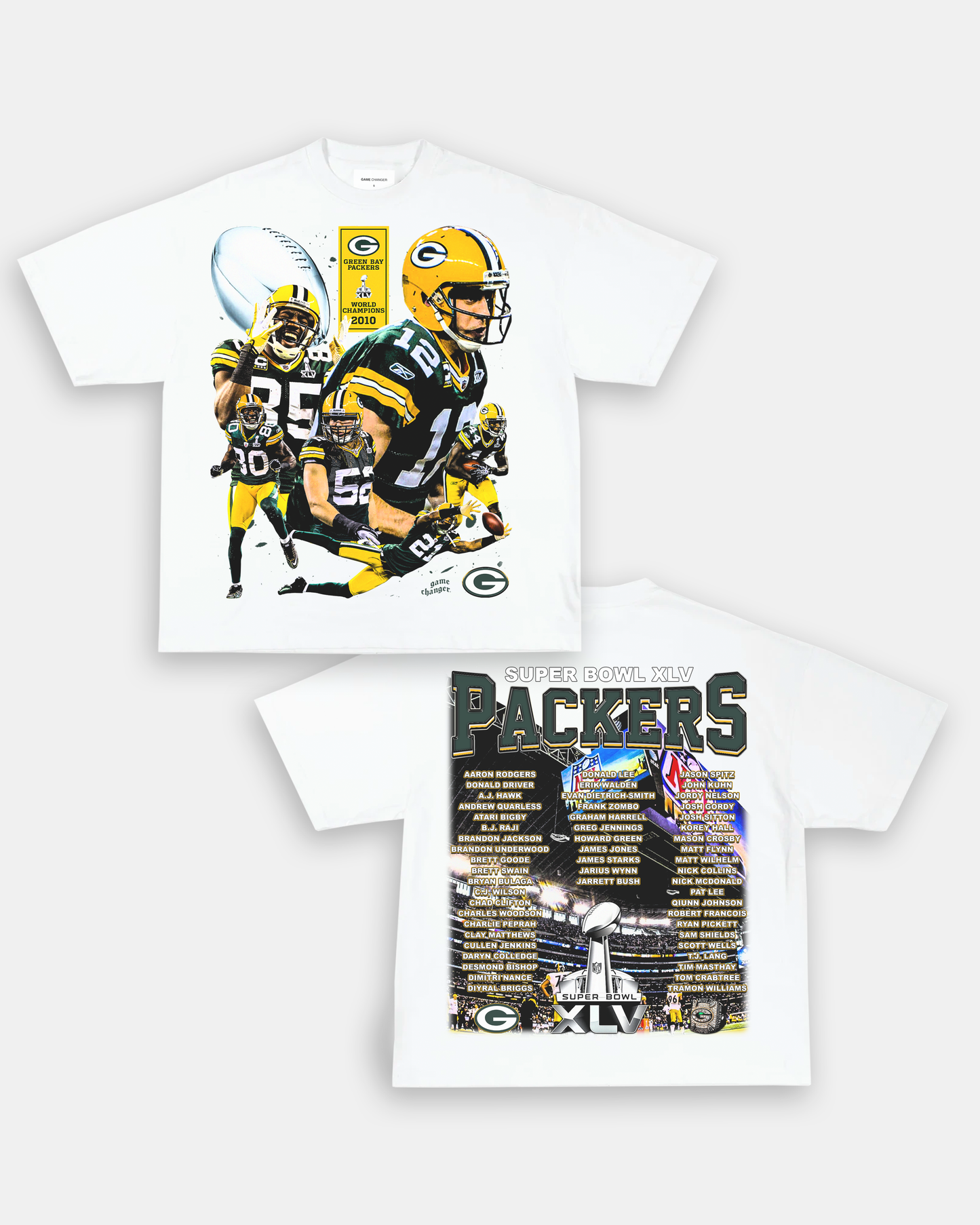 SUPER BOWL XLV CHAMPS - PACKERS TEE - [DS]