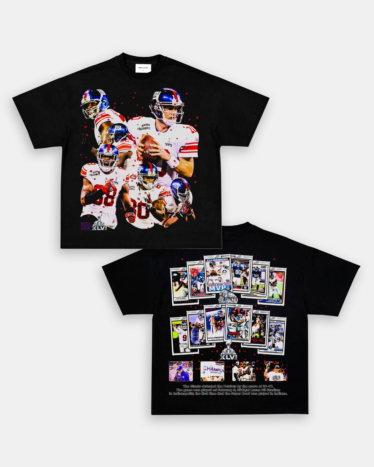 SUPER BOWL XLVI CHAMPS - GIANTS TEE - [DS]