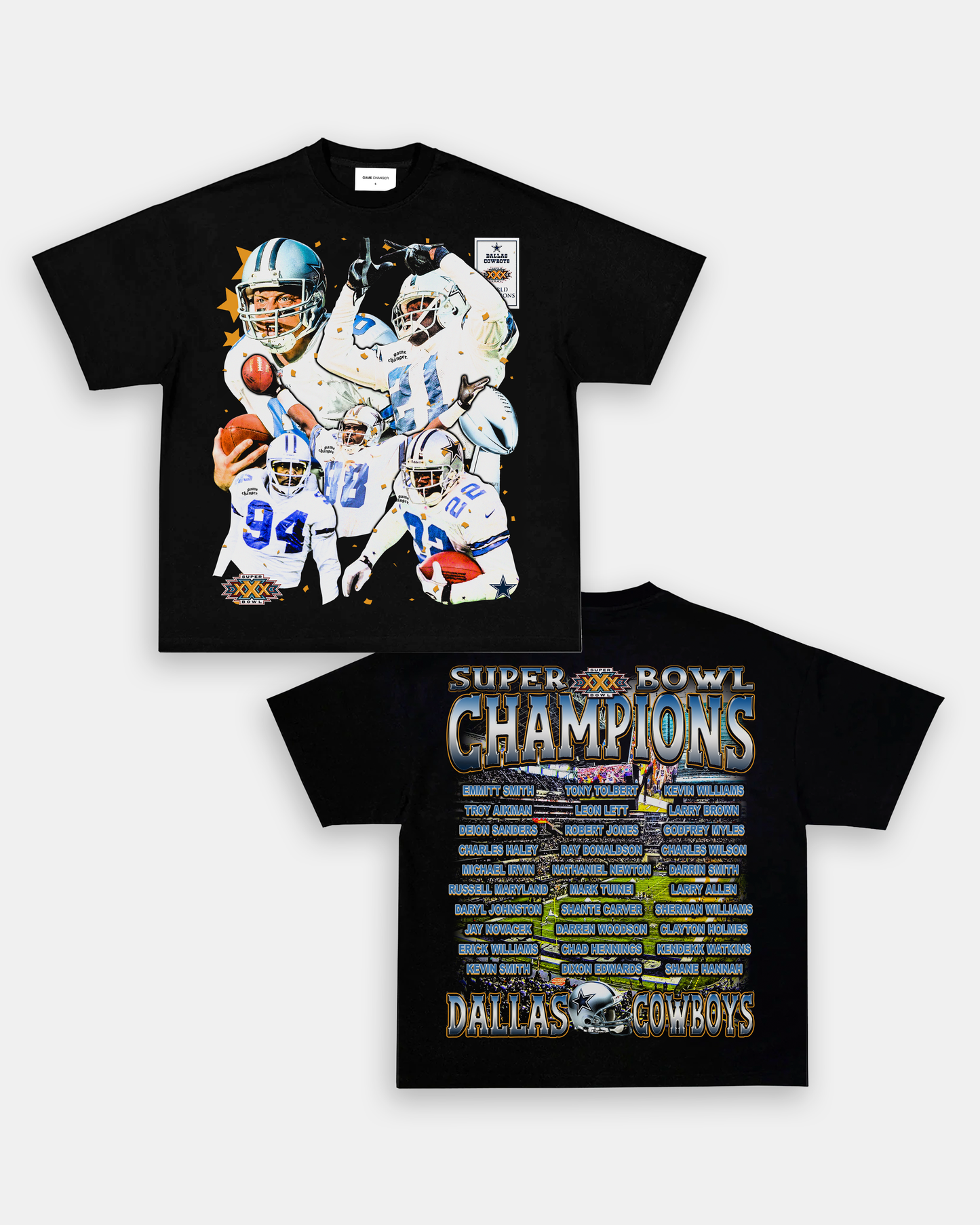 SUPER BOWL XXX CHAMPS - COWBOYS TEE - [DS]