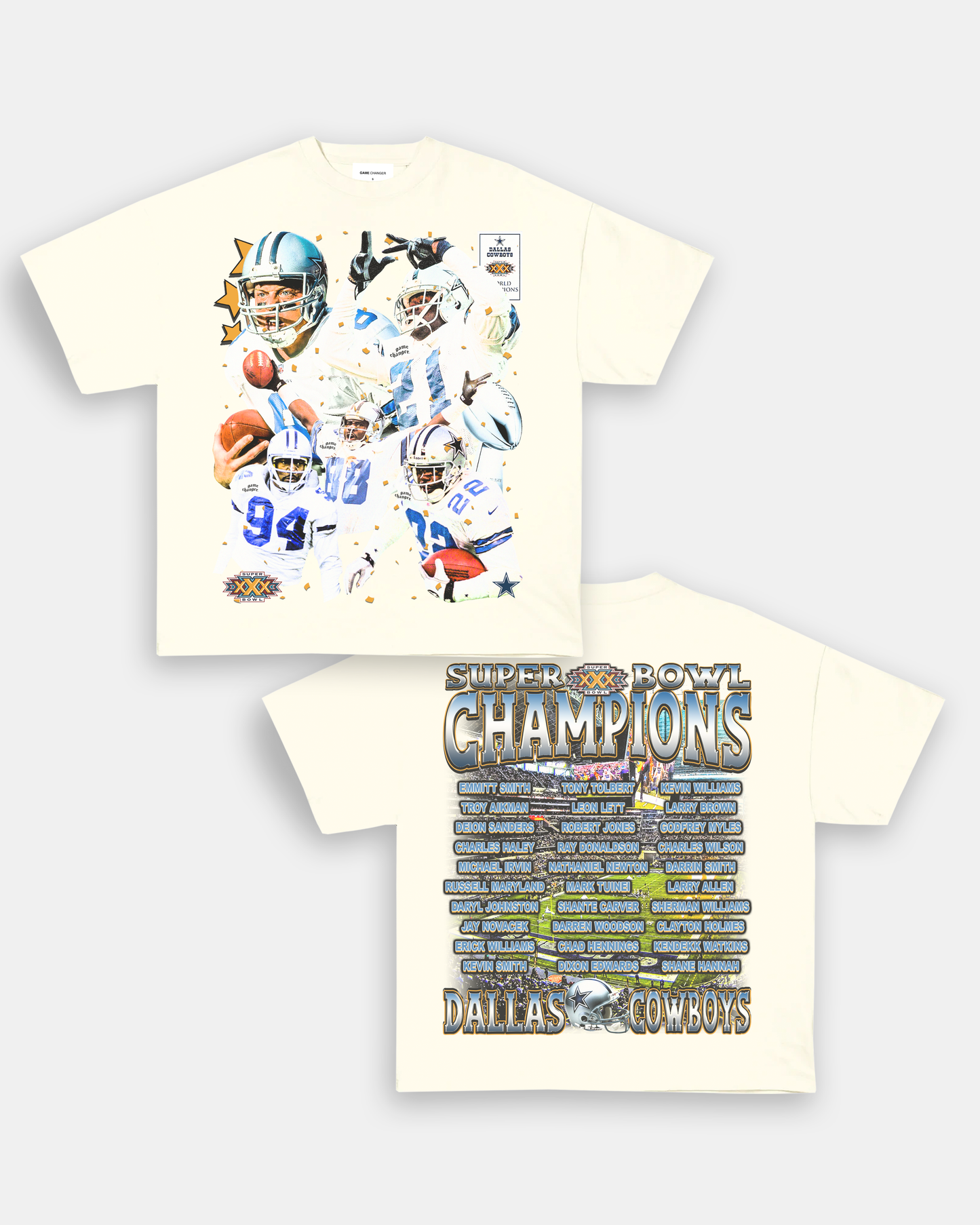 SUPER BOWL XXX CHAMPS - COWBOYS TEE - [DS]