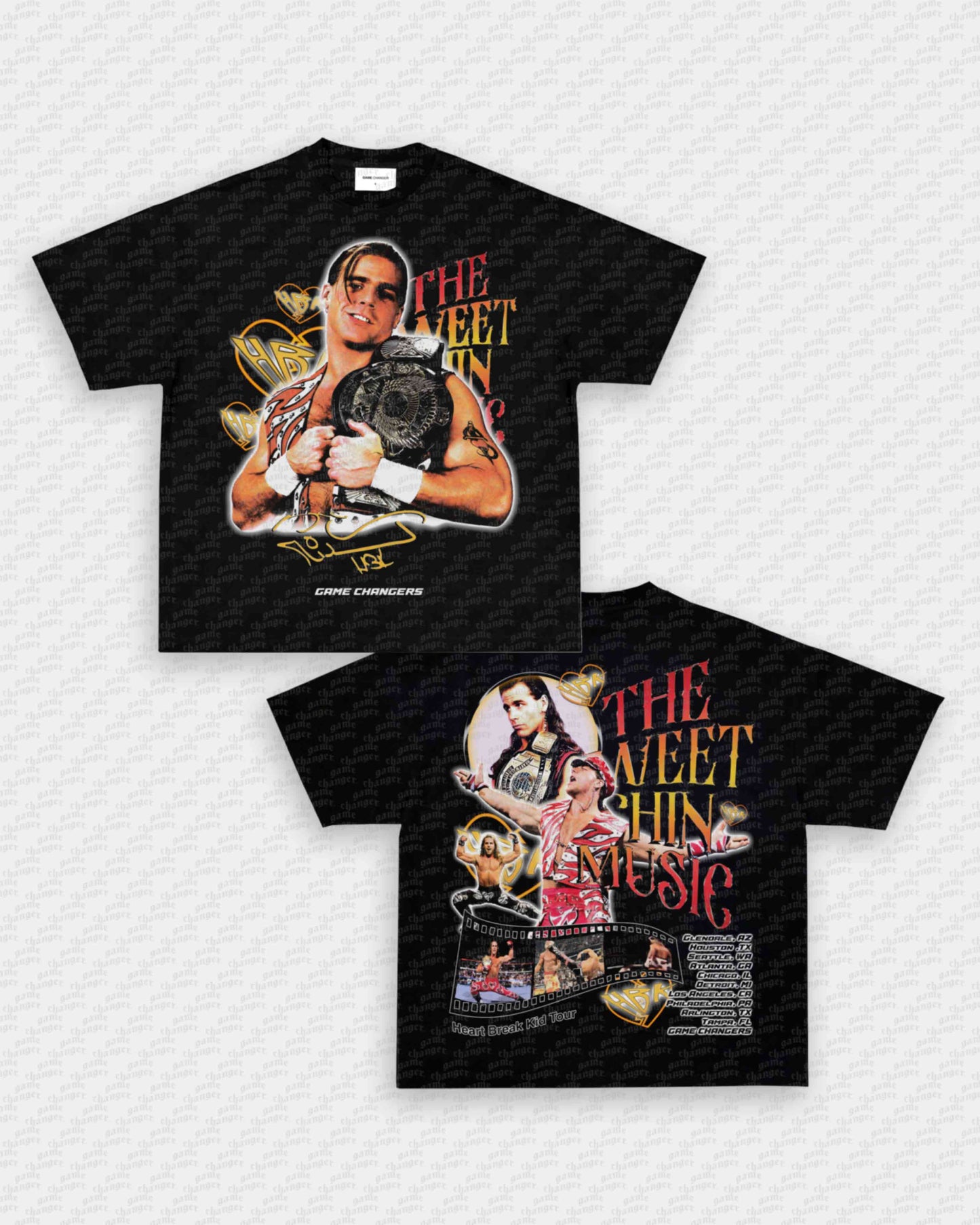 SWEET CHIN MUSIC TEE - [DS]