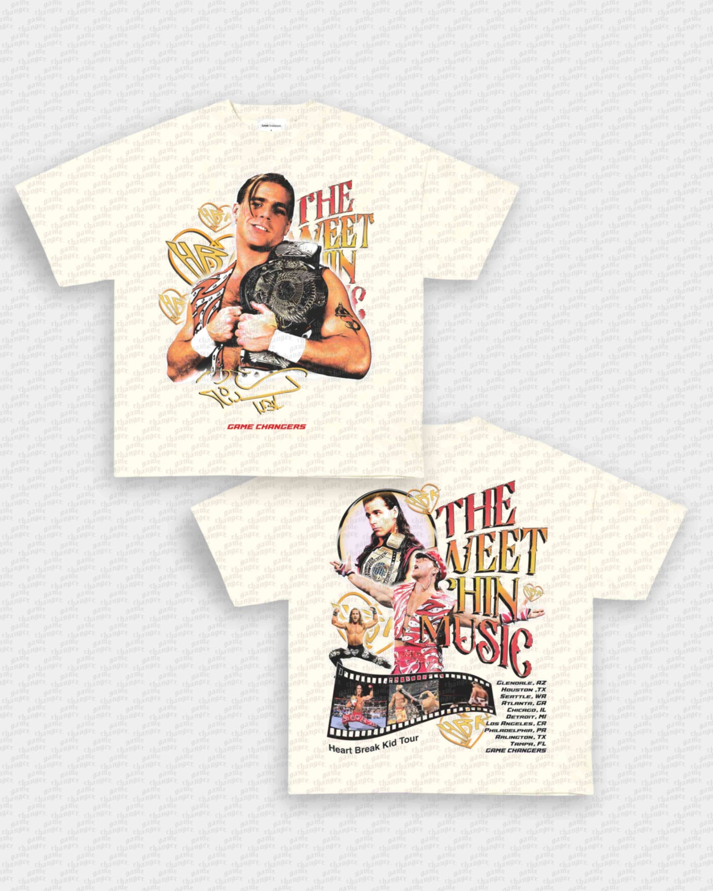 SWEET CHIN MUSIC TEE - [DS]