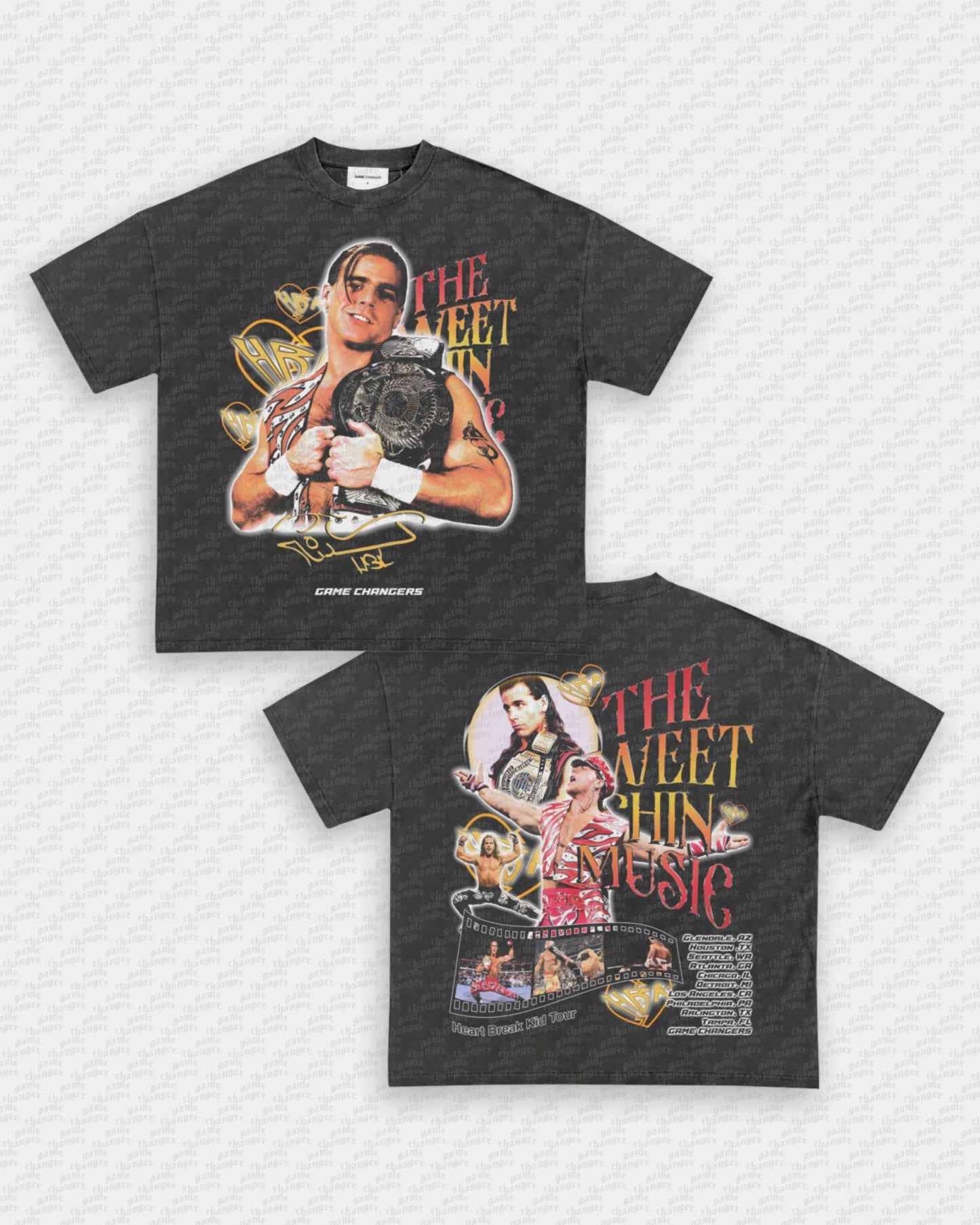 SWEET CHIN MUSIC TEE - [DS]