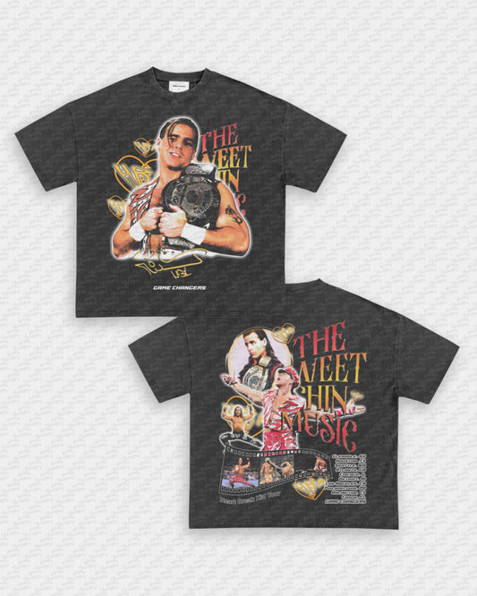 SWEET CHIN MUSIC TEE - [DS]