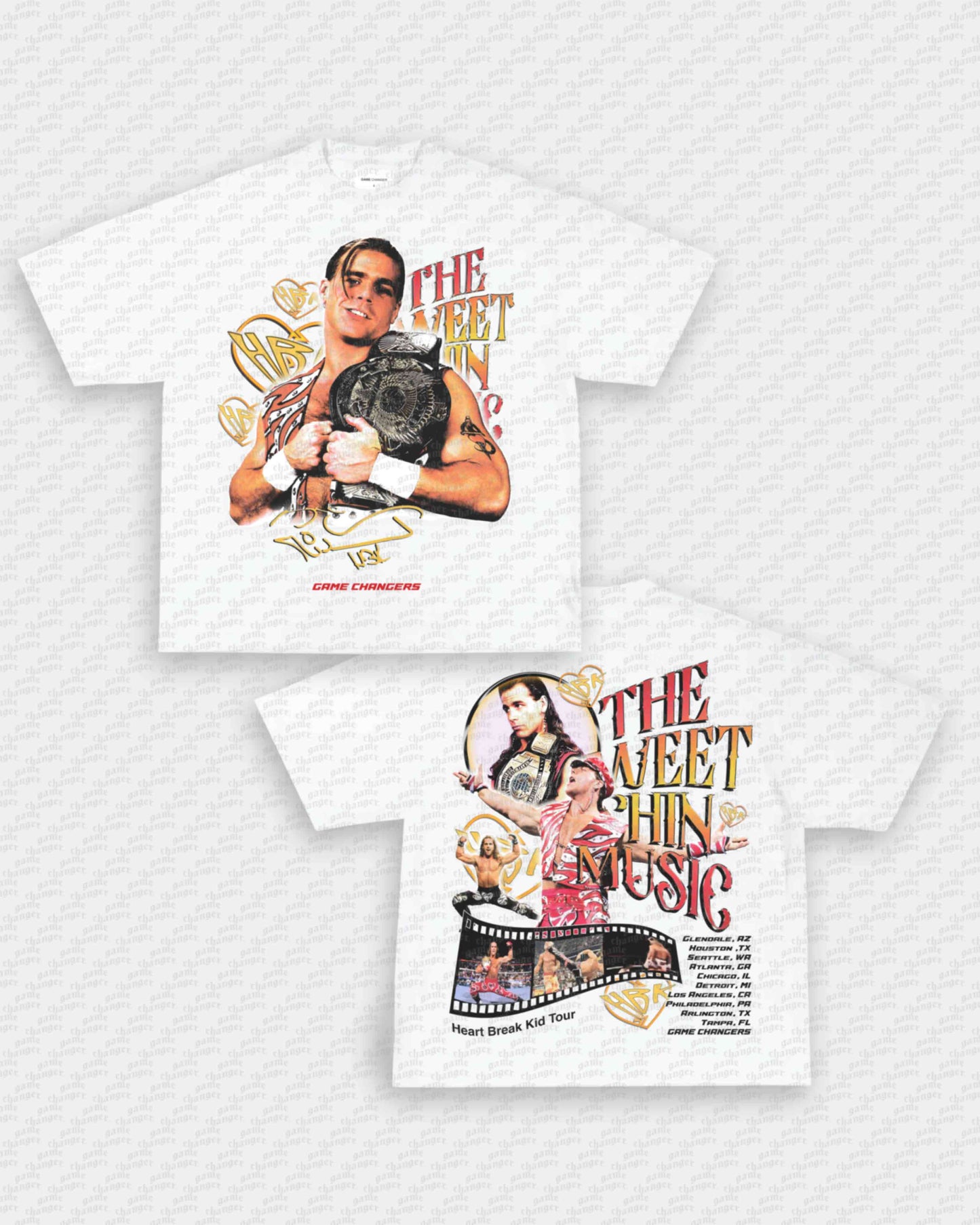 SWEET CHIN MUSIC TEE - [DS]