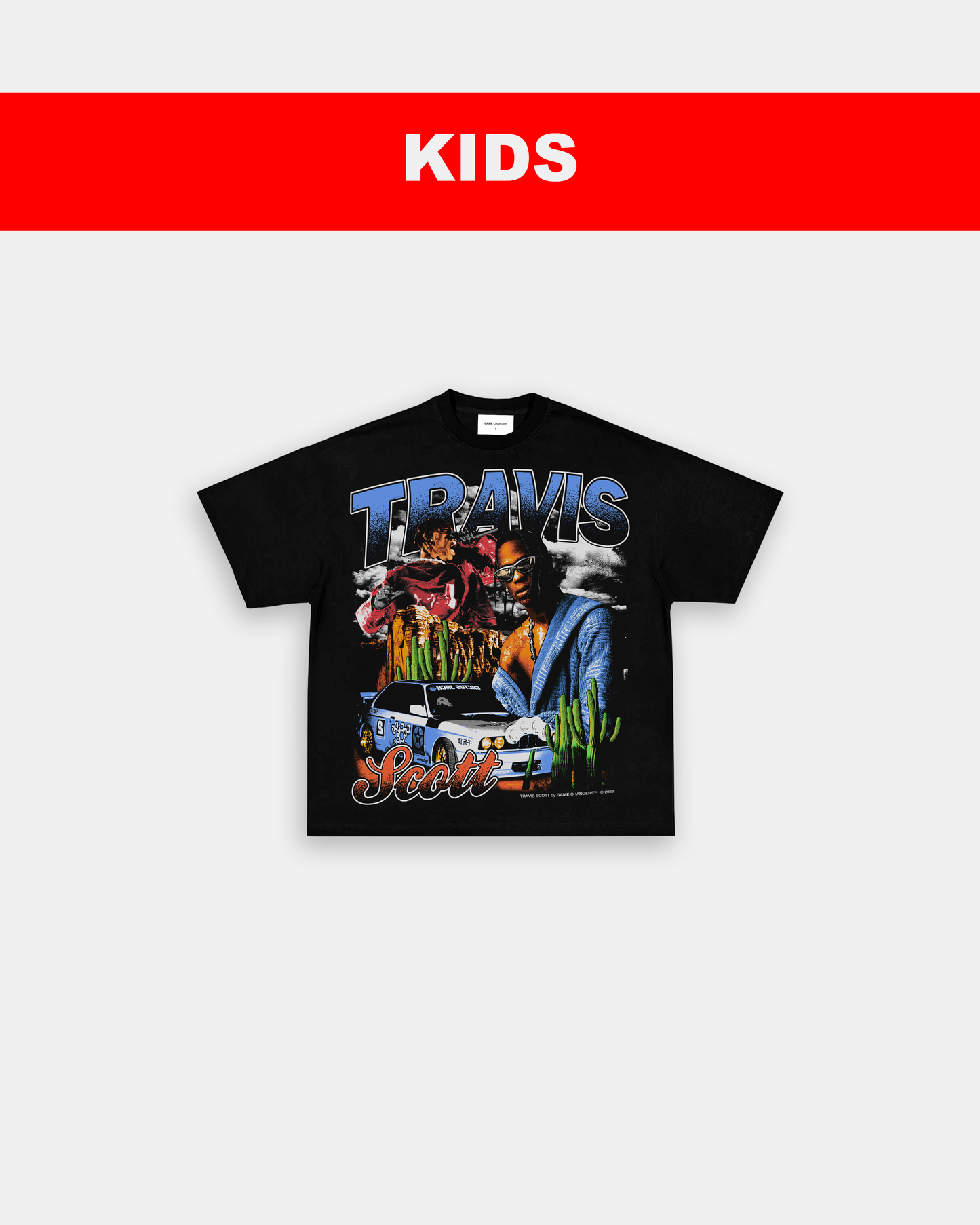 TRAVIS SCOTT 2 - KIDS TEE