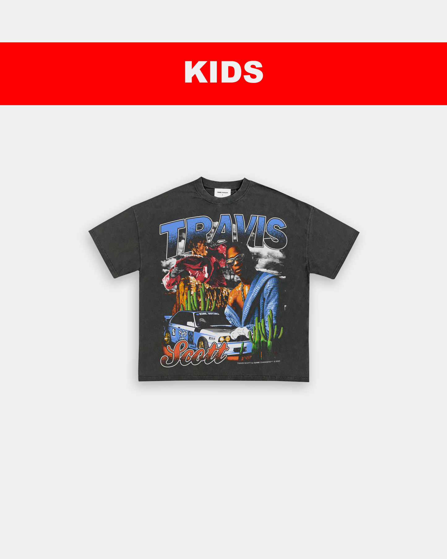 TRAVIS SCOTT 2 - KIDS TEE