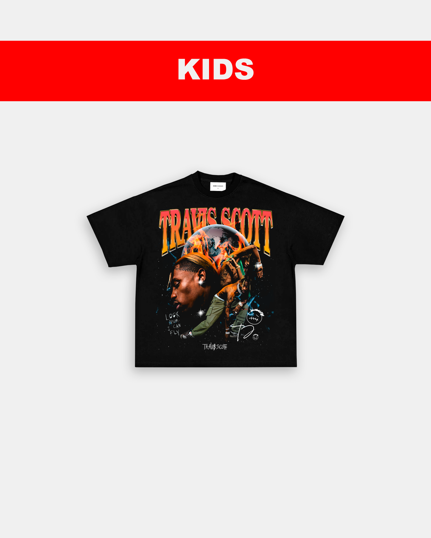 TRAVIS SCOTT V3 - KIDS TEE