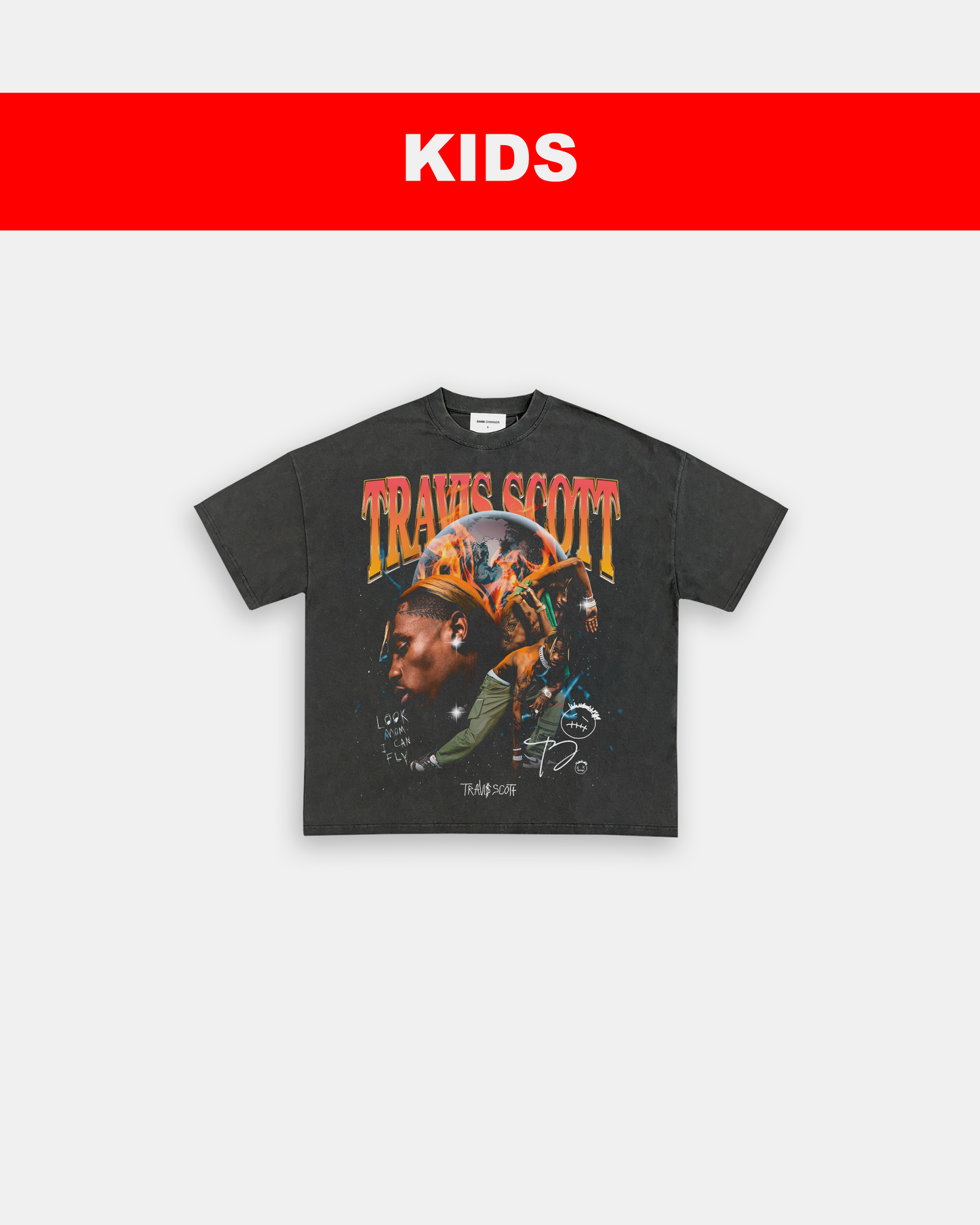 TRAVIS SCOTT V3 - KIDS TEE