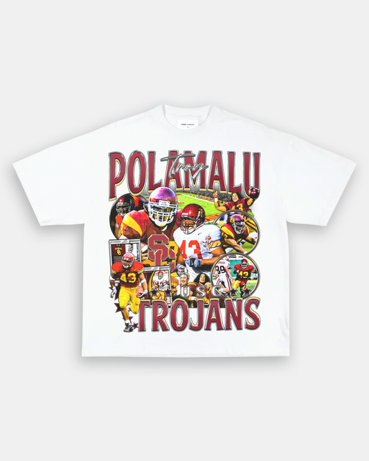 TROY POLAMALU - USC TEE