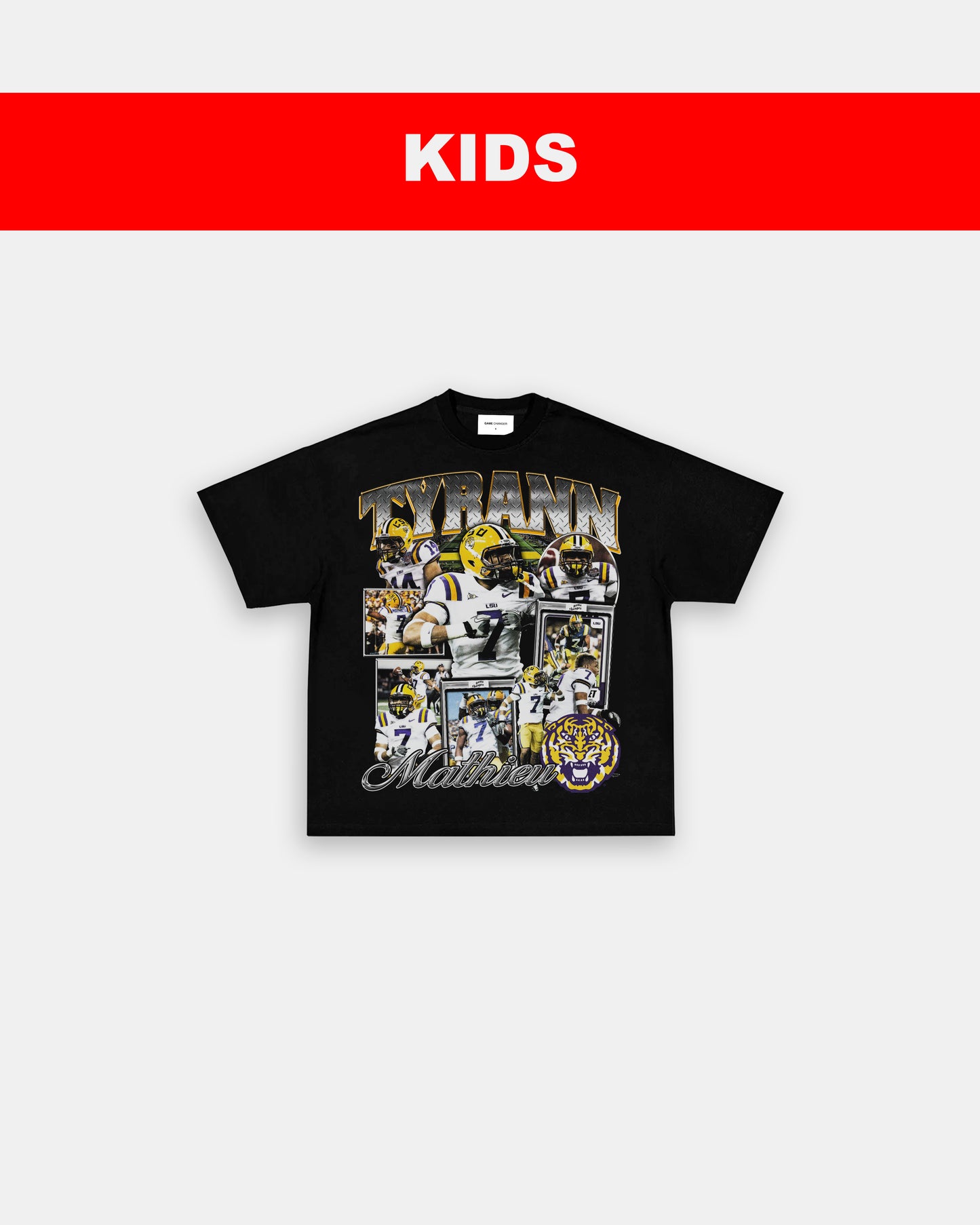 TYRANN MATHIEU - LSU - KIDS TEE