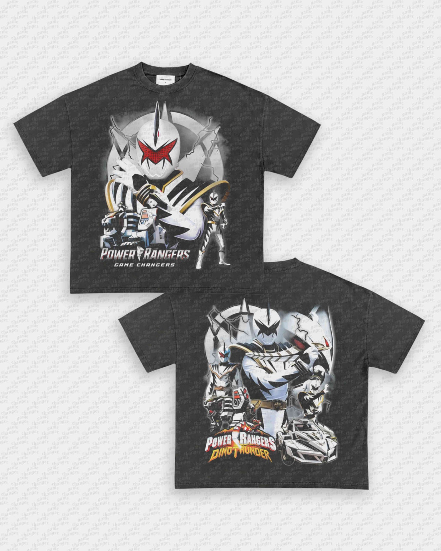 WHITE DINO RANGER V2 TEE - [DS]