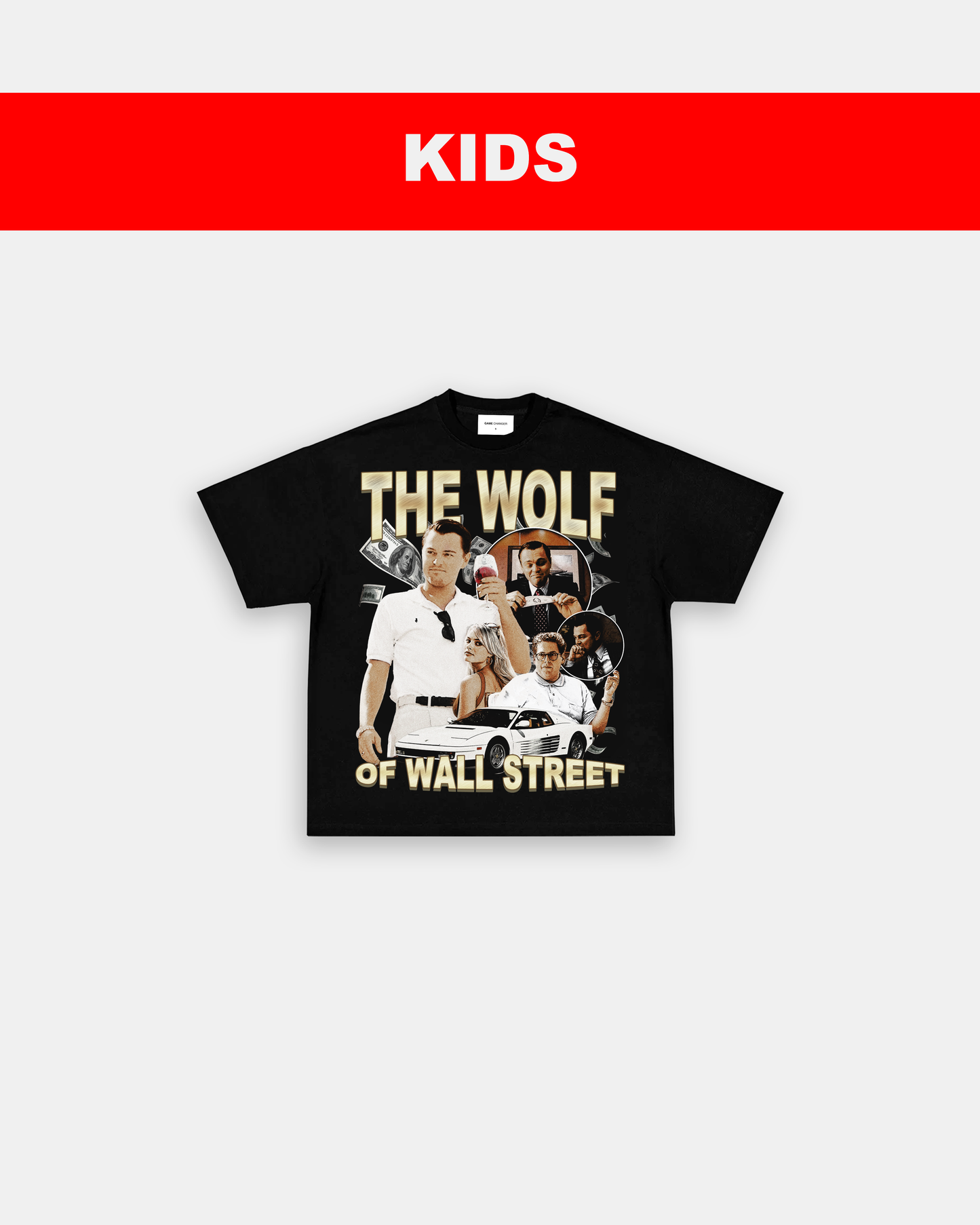 WOLF OF WALL STREET - KIDS TEE