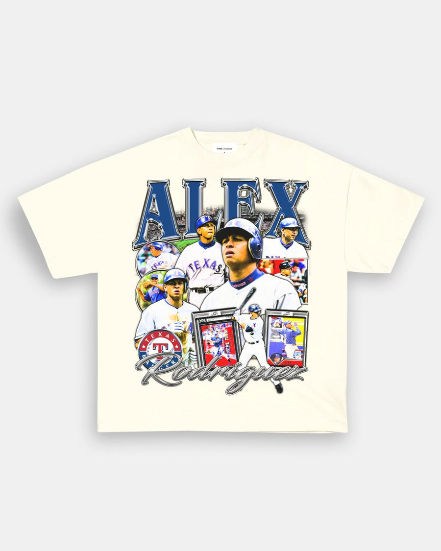 ALEX RODRIGUEZ - RANGERS TEE - GAME CHANGERS