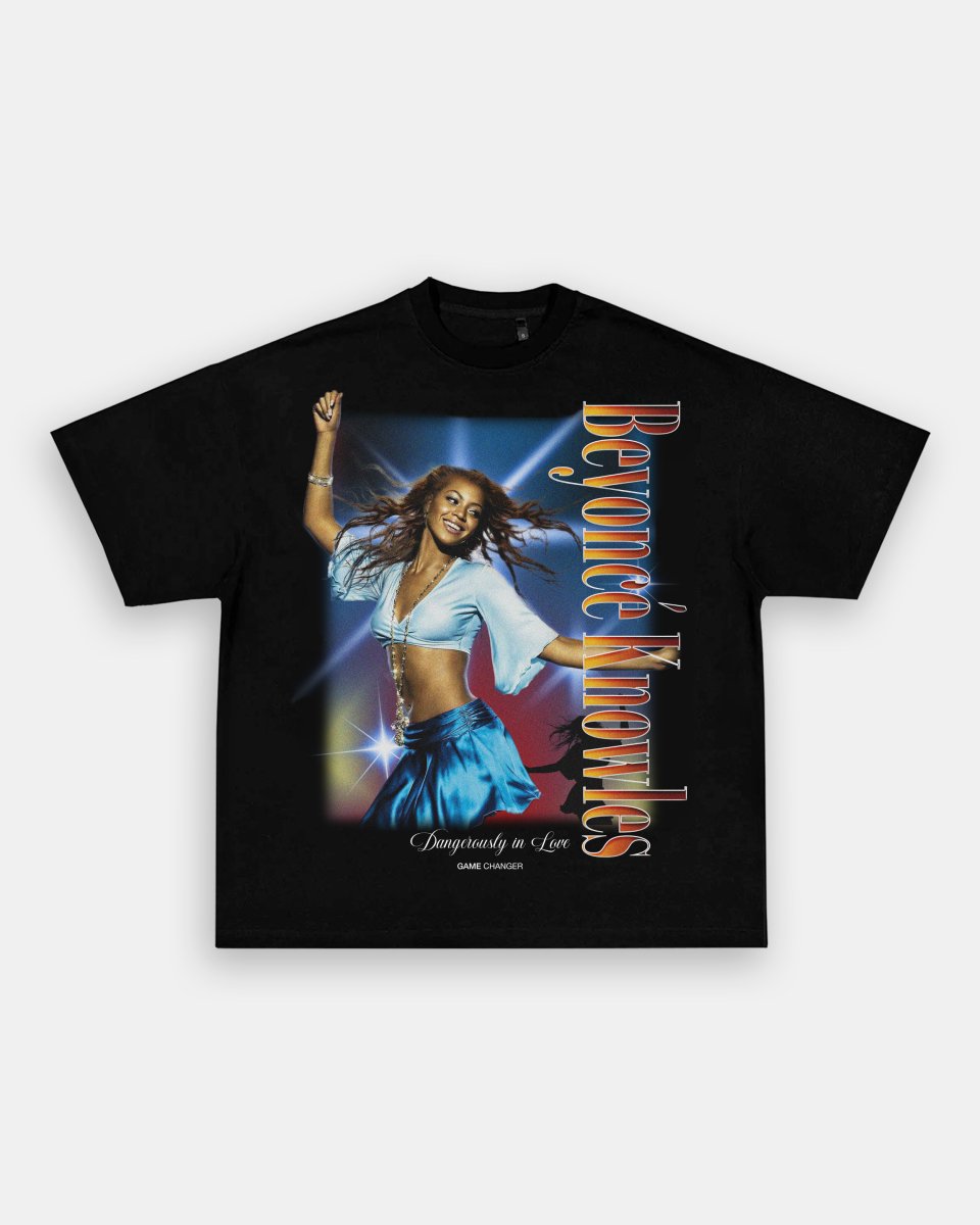 BEYONCE VINTAGE TEE - [080] - GAME CHANGERS