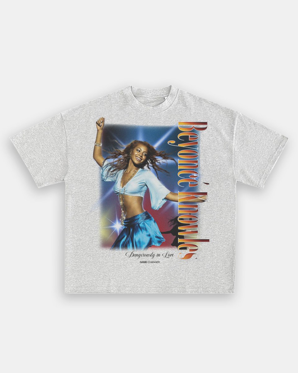 BEYONCE VINTAGE TEE - [080] - GAME CHANGERS