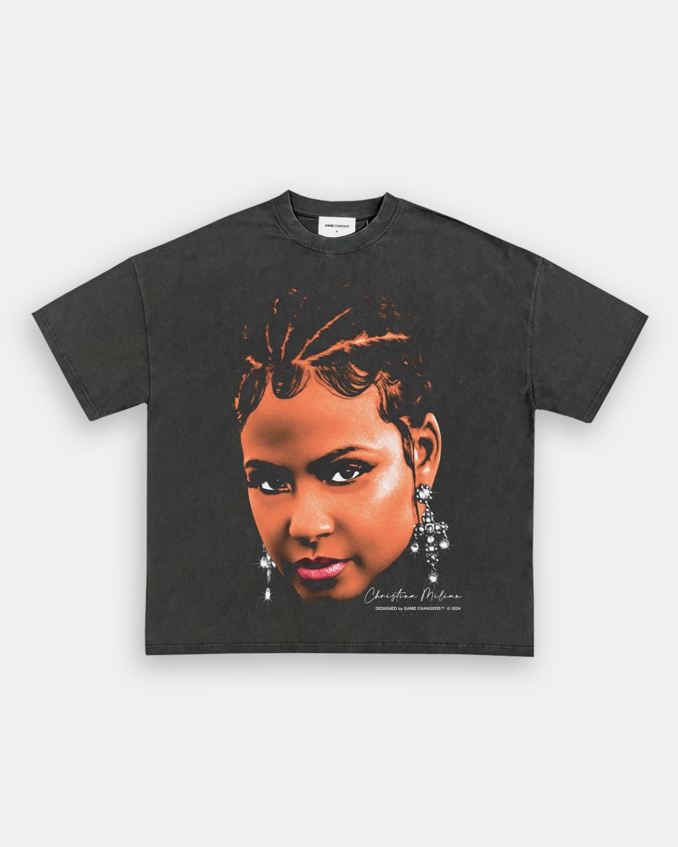 BIG FACE CHRISTINA MILIAN TEE - GAME CHANGERS