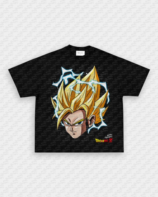 BIG FACE SSJ GOKU TEE - GAME CHANGERS