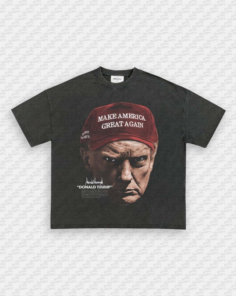 BIG FACE TRUMP TEE - GAME CHANGERS
