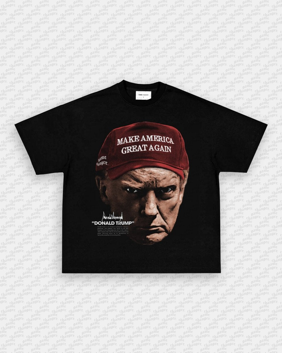 BIG FACE TRUMP TEE - GAME CHANGERS