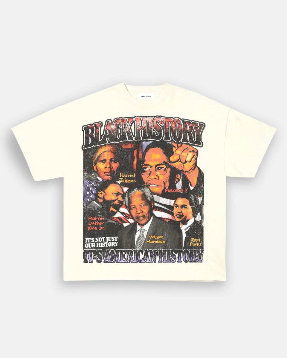 BLACK HISTORY TEE - GAME CHANGERS
