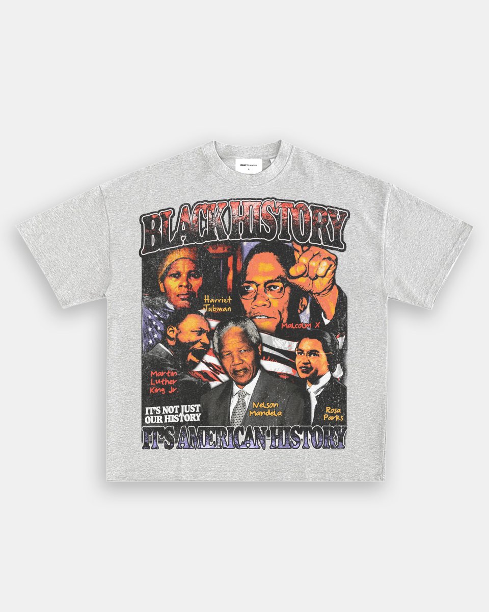 BLACK HISTORY TEE - GAME CHANGERS