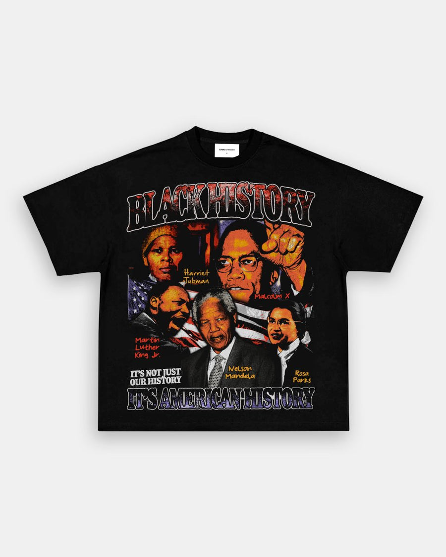BLACK HISTORY TEE - GAME CHANGERS